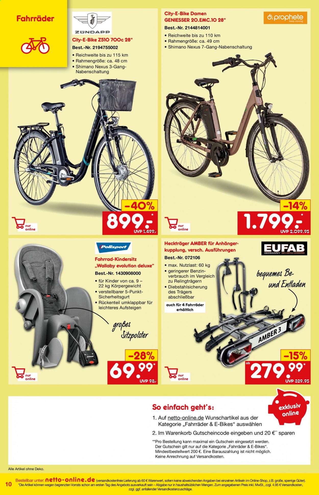 Netto Marken-Discount Prospekte  - 2.07.2021 - 31.07.2021. Seite 10