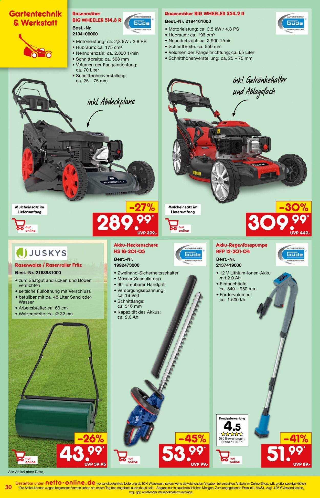 Netto Marken-Discount Prospekte  - 2.07.2021 - 31.07.2021. Seite 30