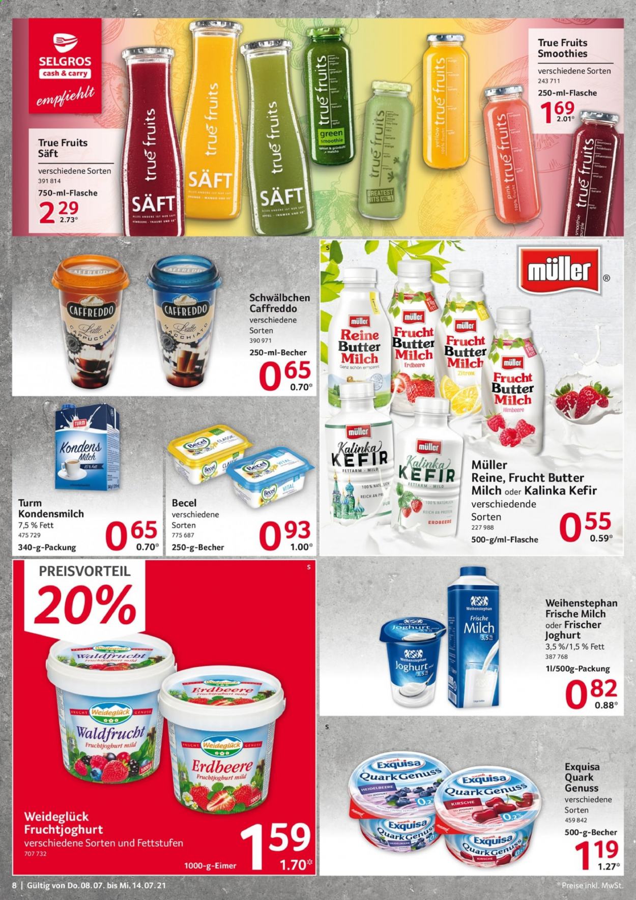 Selgros Prospekte  - 8.07.2021 - 14.07.2021. Seite 8