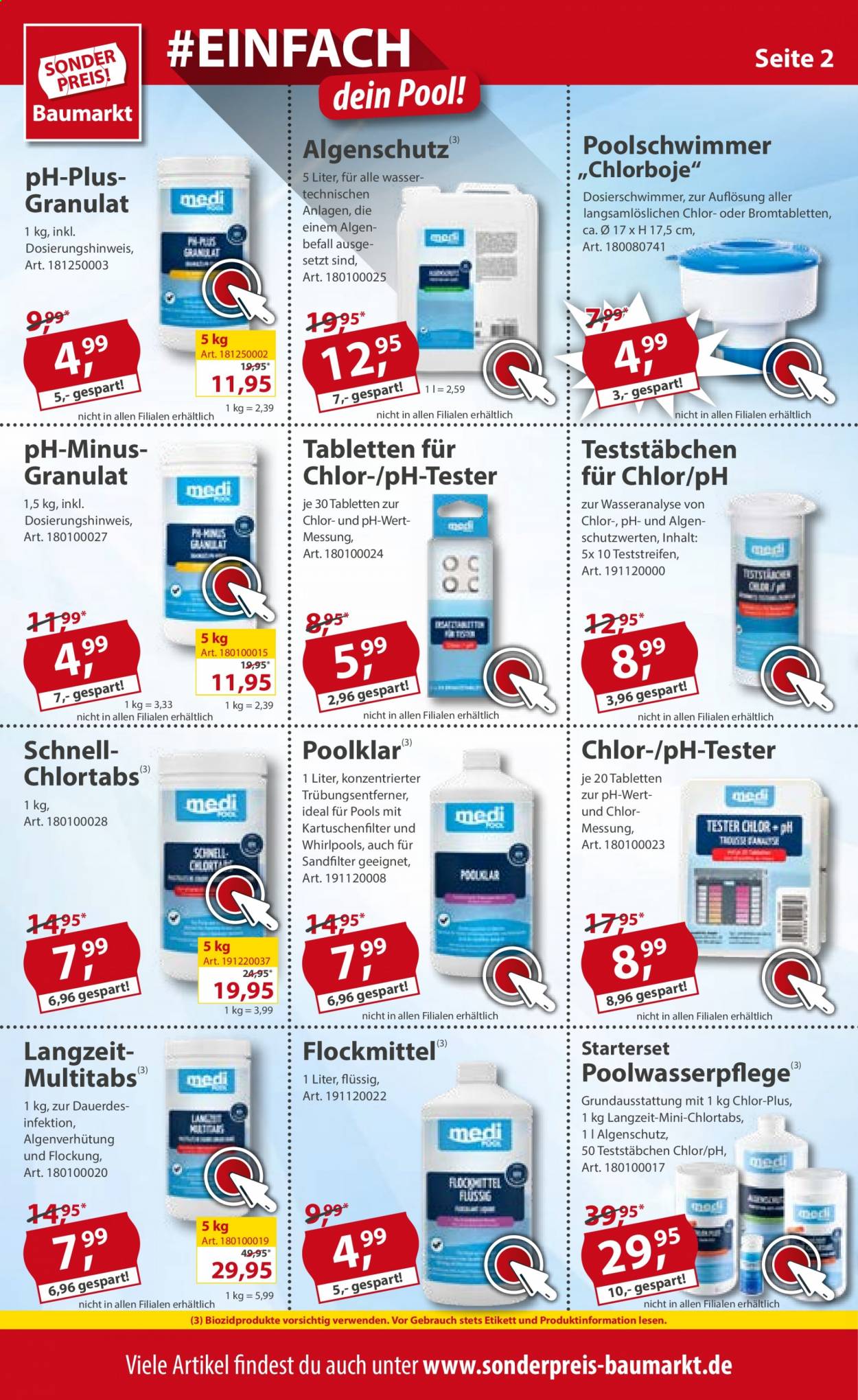 Sonderpreis-Baumarkt Prospekte  - 3.07.2021 - 9.07.2021. Seite 2