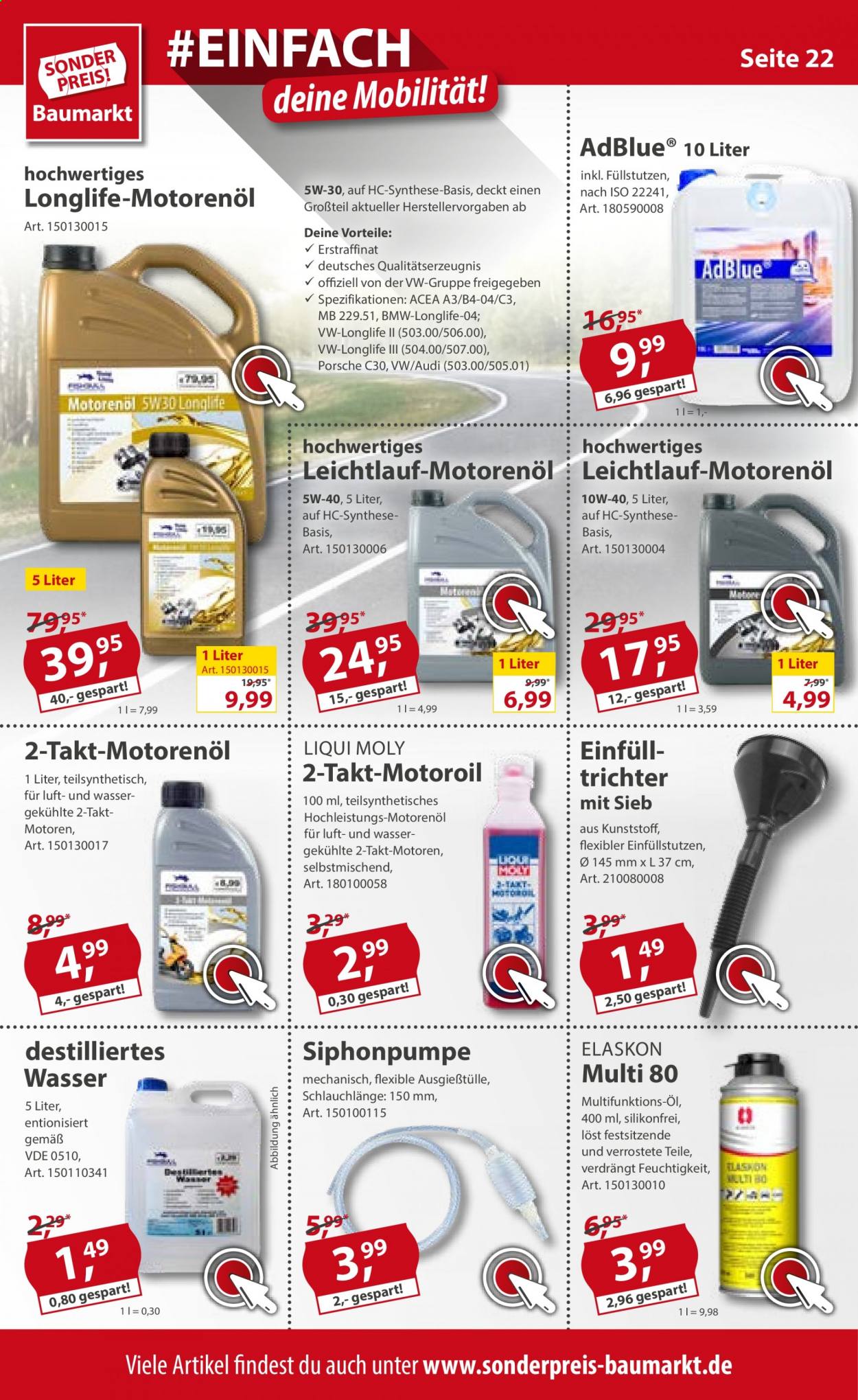 Sonderpreis-Baumarkt Prospekte  - 3.07.2021 - 9.07.2021. Seite 22