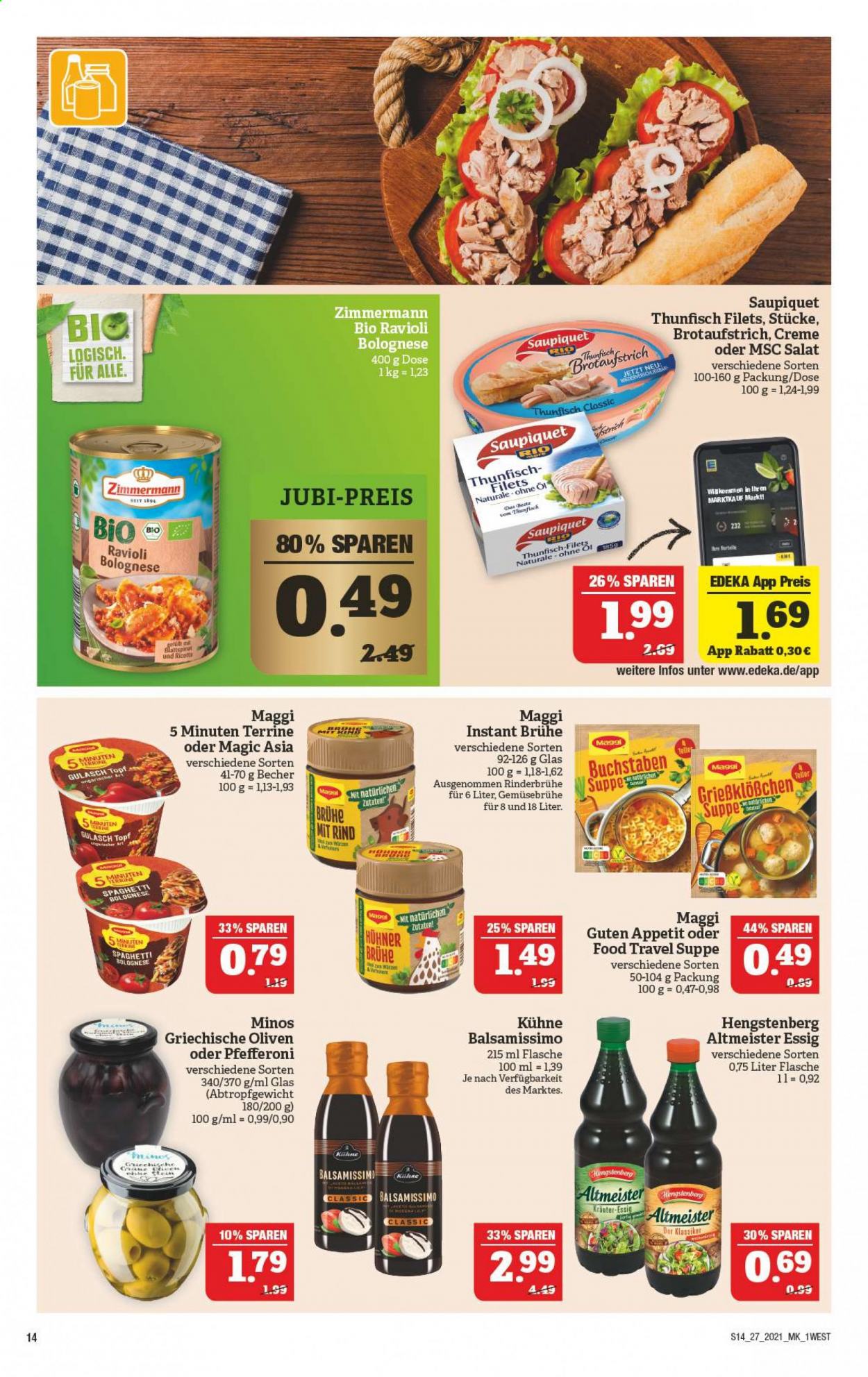Marktkauf Prospekte  - 5.07.2021 - 10.07.2021. Seite 14