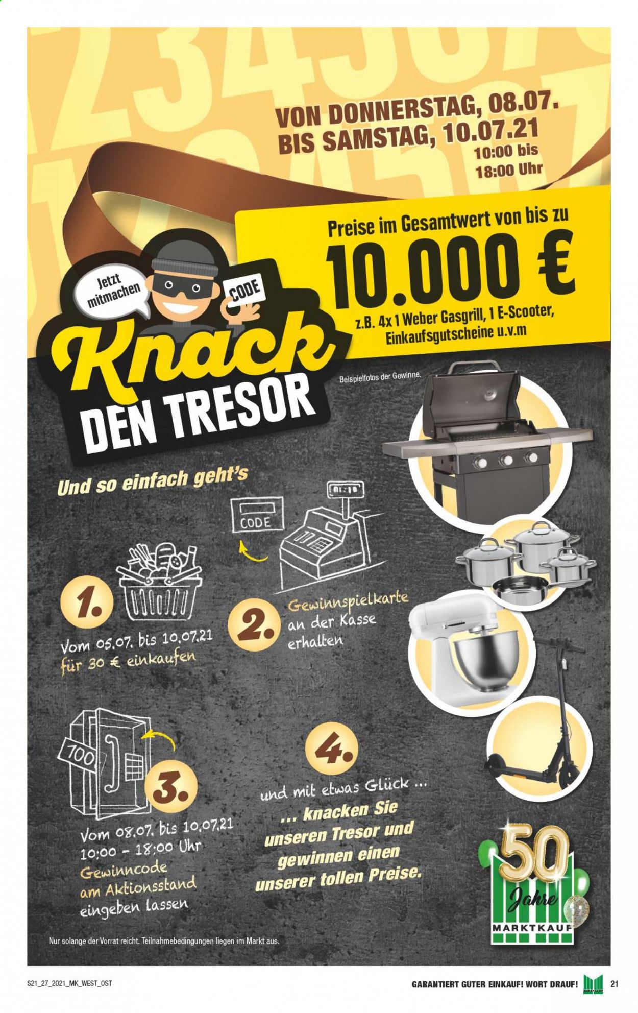 Marktkauf Prospekte  - 5.07.2021 - 10.07.2021. Seite 21