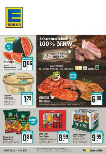 Prospekte Edeka - 5.7.2021 - 10.7.2021.