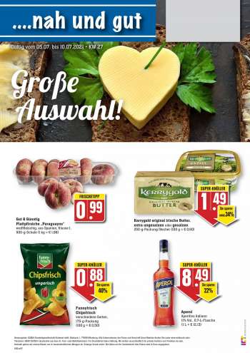 Prospekte Edeka - 5.7.2021 - 10.7.2021.