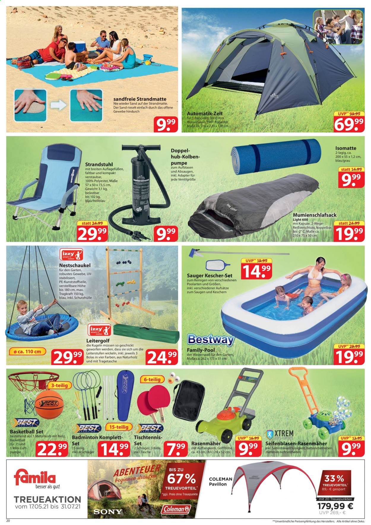 famila Prospekte  - 5.07.2021 - 10.07.2021. Seite 20