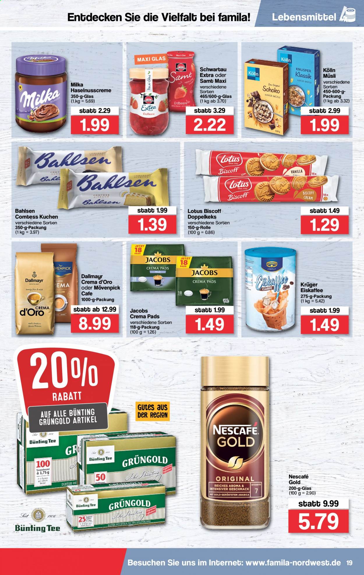 famila Prospekte  - 5.07.2021 - 10.07.2021. Seite 19