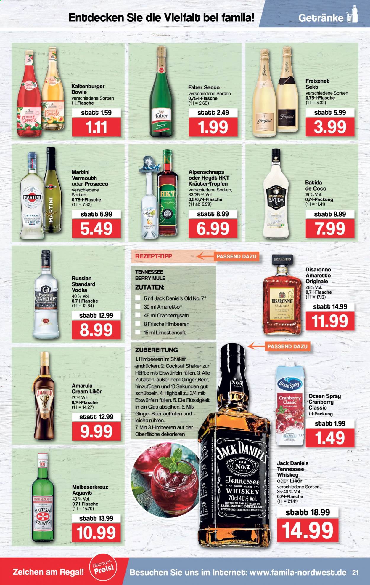 famila Prospekte  - 5.07.2021 - 10.07.2021. Seite 21