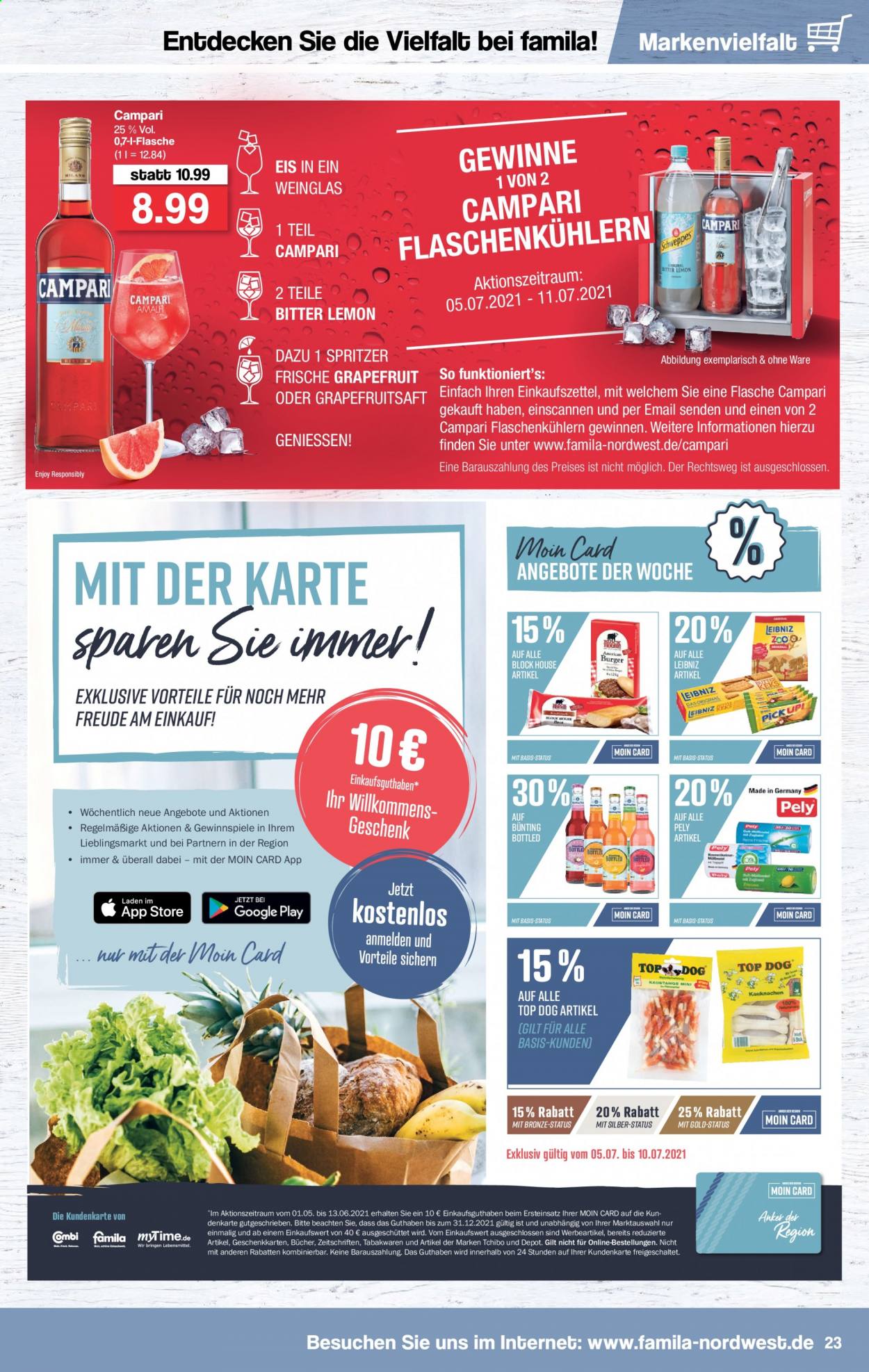 famila Prospekte  - 5.07.2021 - 10.07.2021. Seite 23