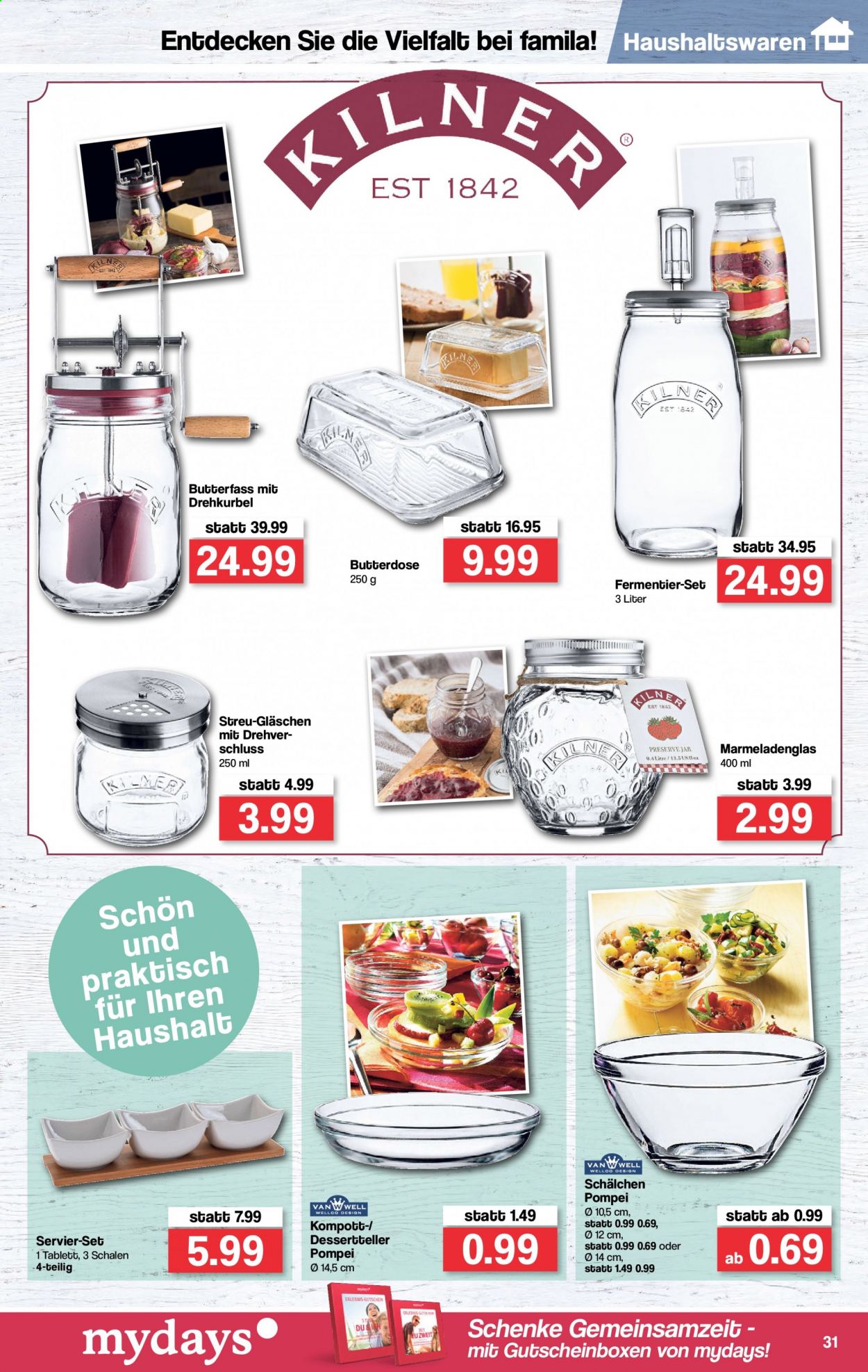 famila Prospekte  - 5.07.2021 - 10.07.2021. Seite 31