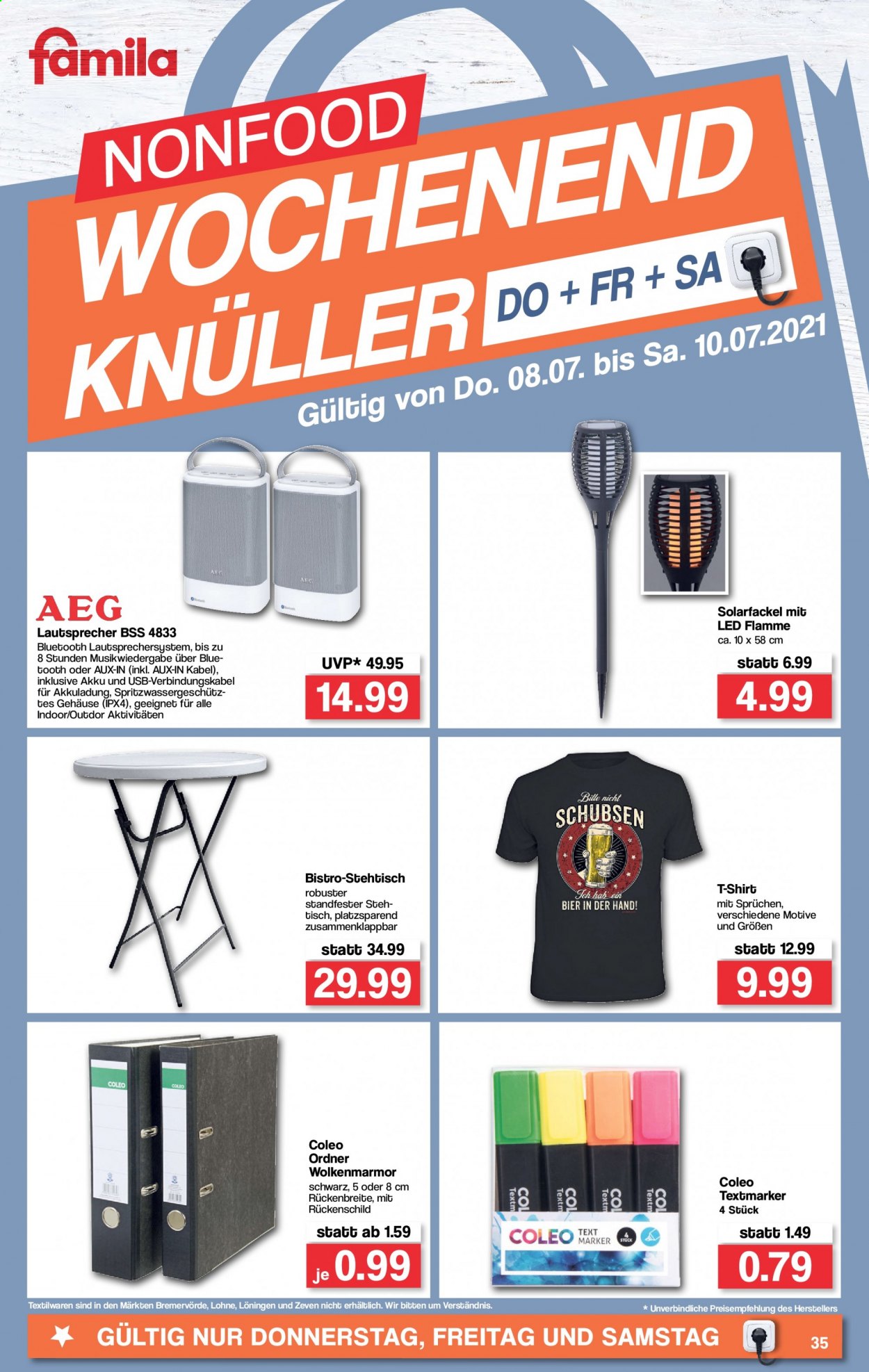 famila Prospekte  - 5.07.2021 - 10.07.2021. Seite 35