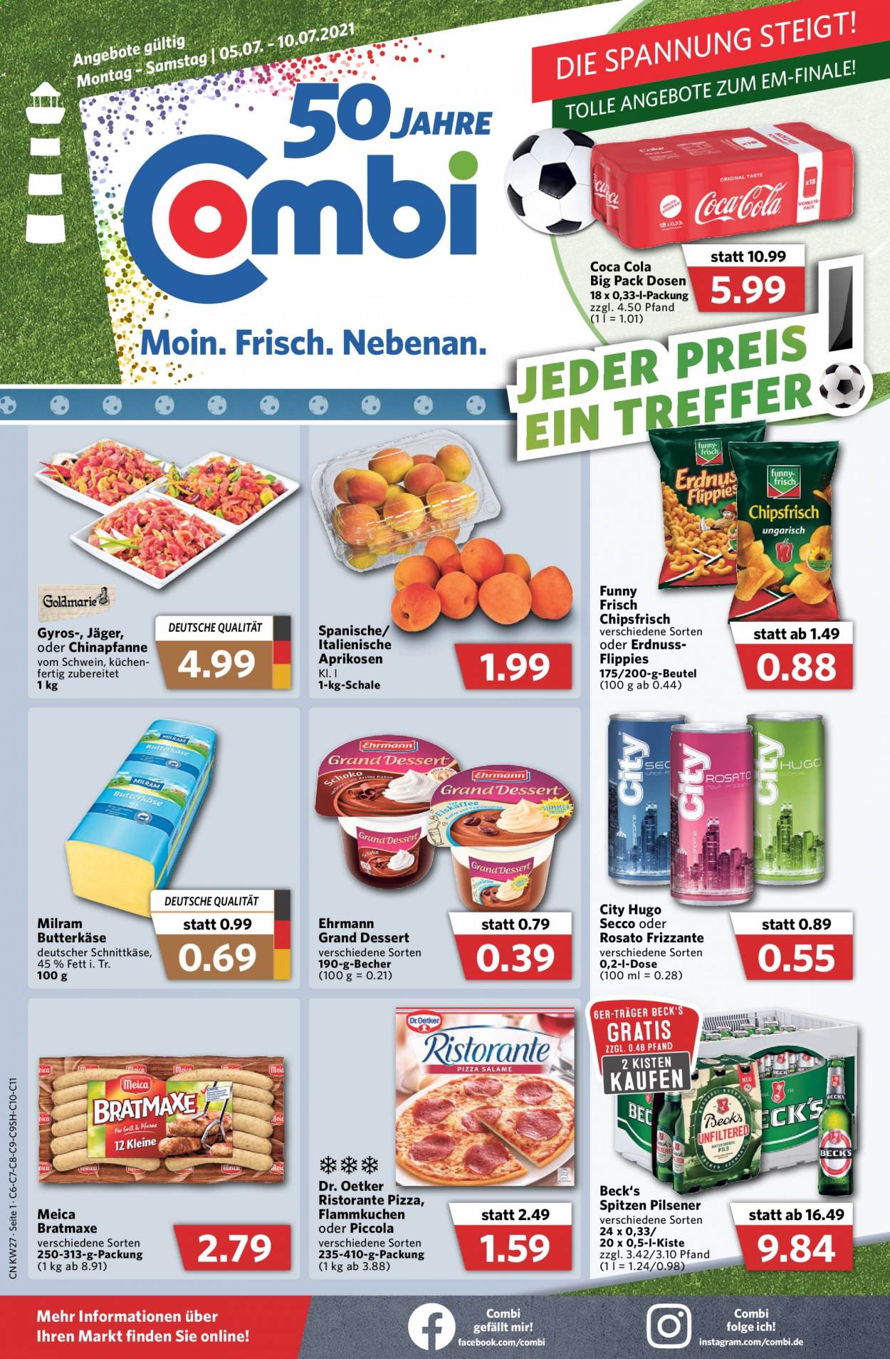 Combi Prospekte  - 5.07.2021 - 10.07.2021. Seite 1