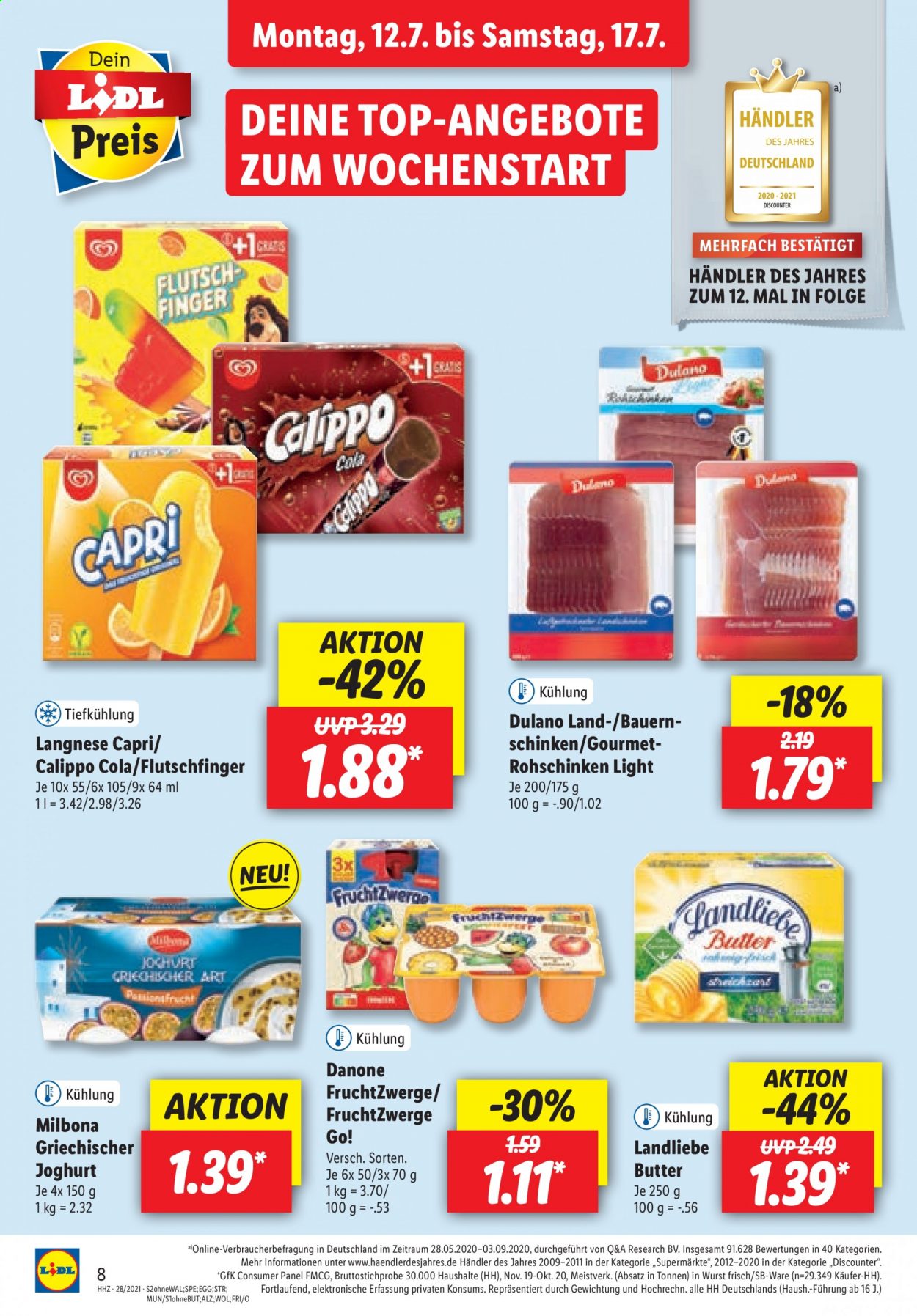 Lidl Prospekte  - 12.07.2021 - 17.07.2021. Seite 8