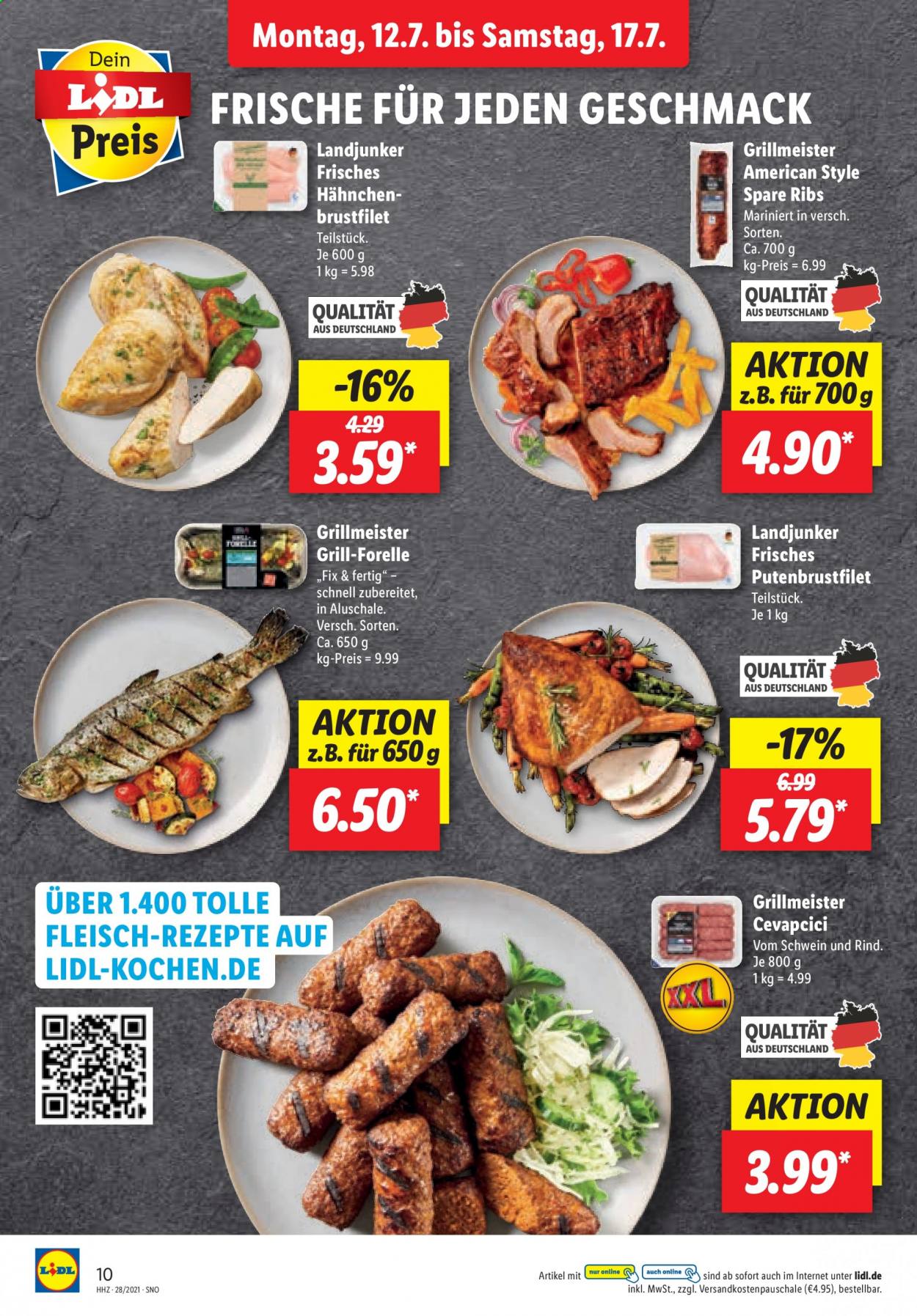 Lidl Prospekte  - 12.07.2021 - 17.07.2021. Seite 10