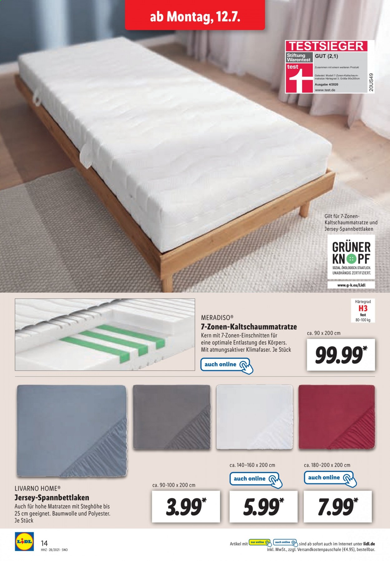 Lidl Prospekte  - 12.07.2021 - 17.07.2021. Seite 14