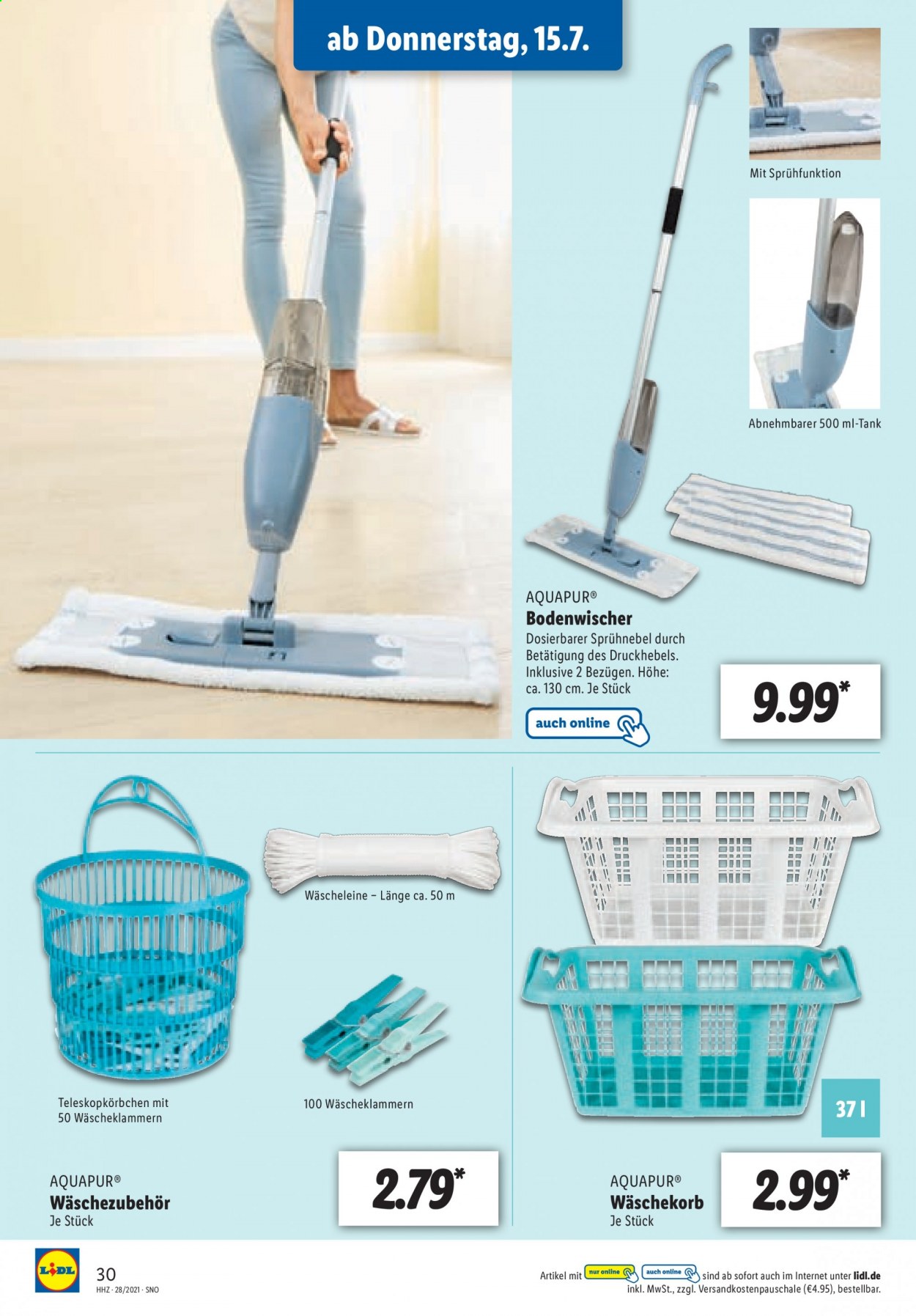 Lidl Prospekte  - 12.07.2021 - 17.07.2021. Seite 30