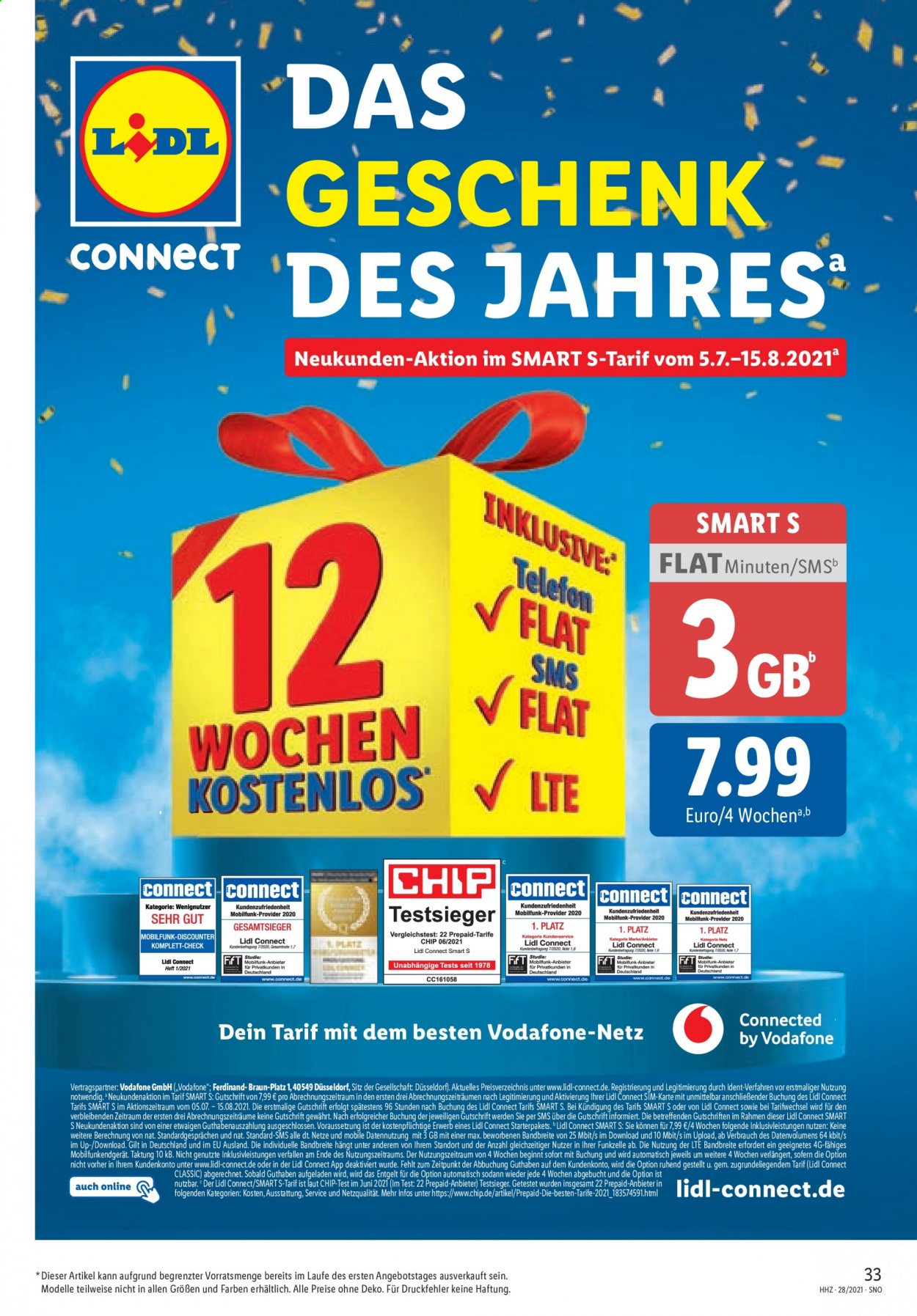 Lidl Prospekte  - 12.07.2021 - 17.07.2021. Seite 33