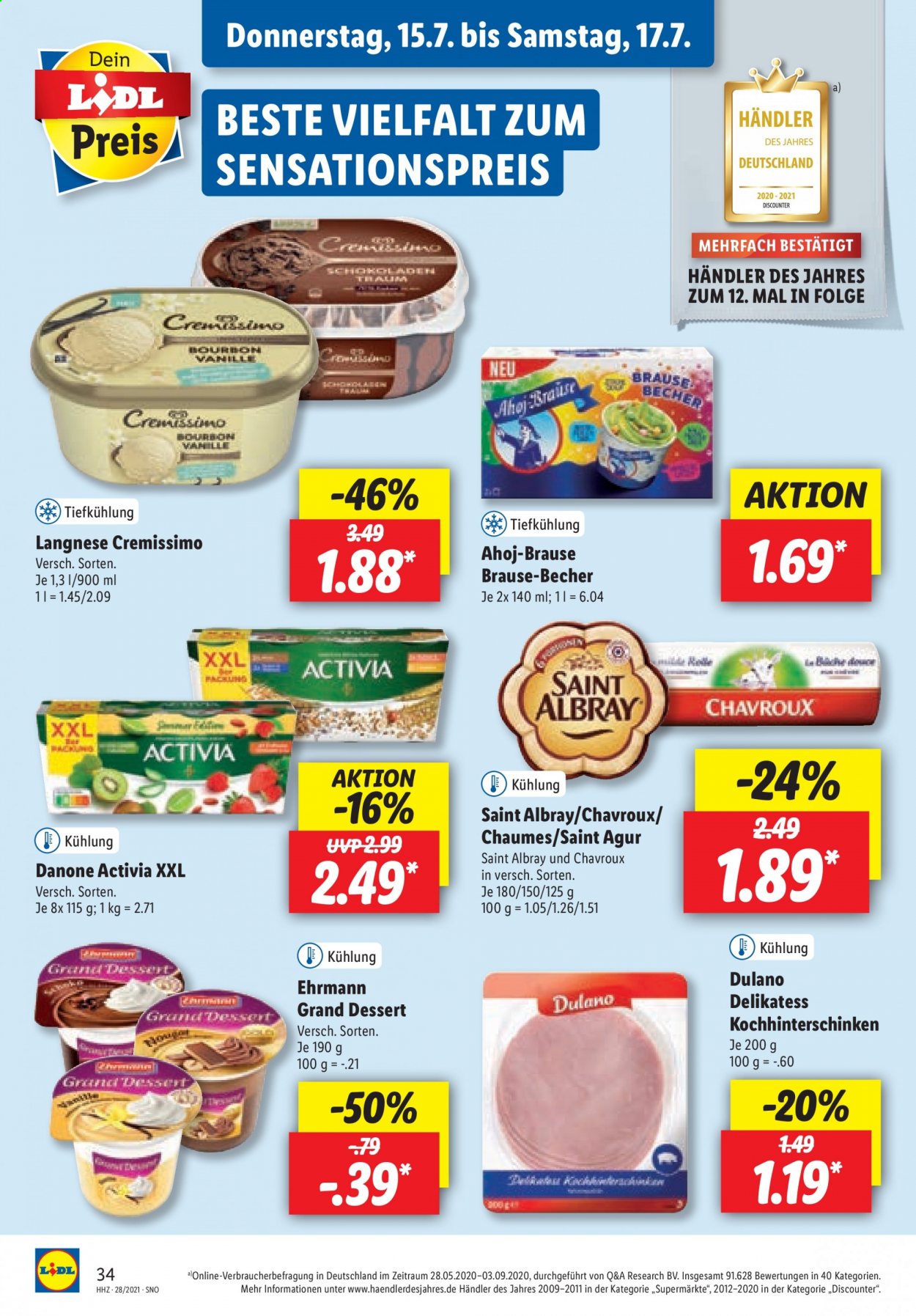 Lidl Prospekte  - 12.07.2021 - 17.07.2021. Seite 34