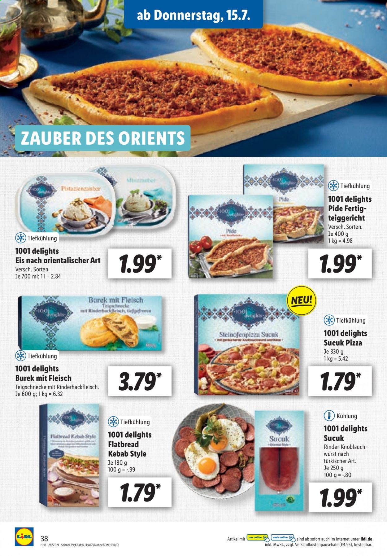 Lidl Prospekte  - 12.07.2021 - 17.07.2021. Seite 38