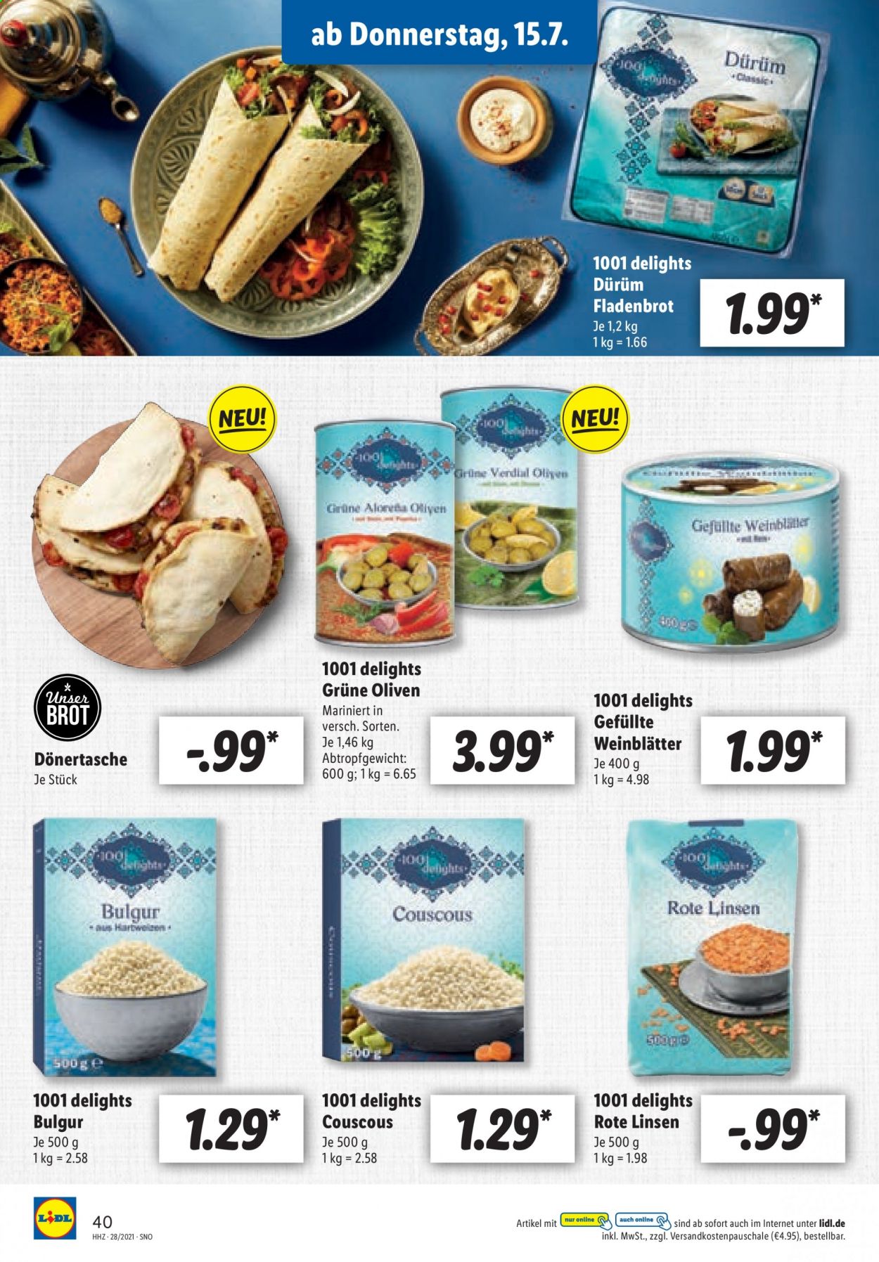 Lidl Prospekte  - 12.07.2021 - 17.07.2021. Seite 40