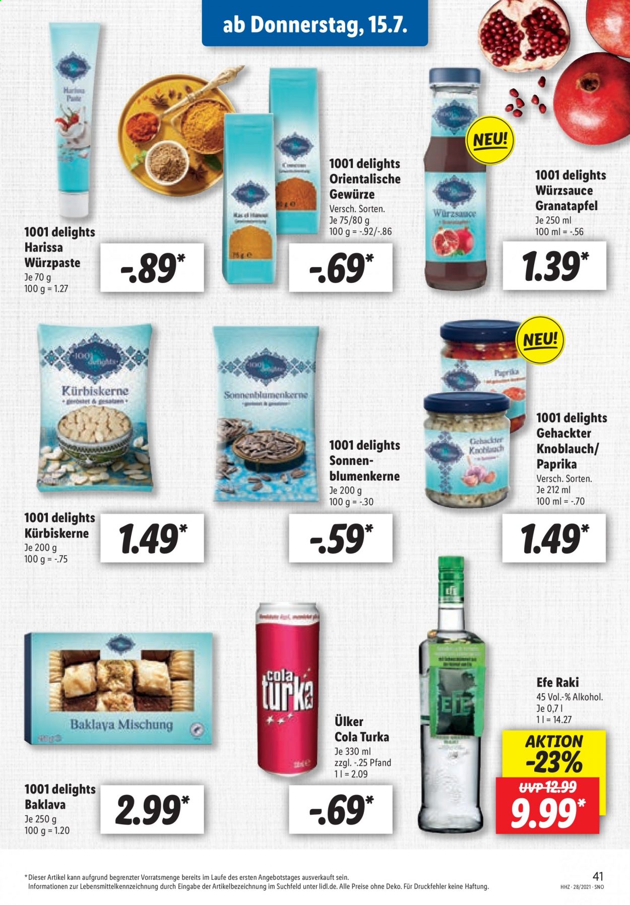 Lidl Prospekte  - 12.07.2021 - 17.07.2021. Seite 41