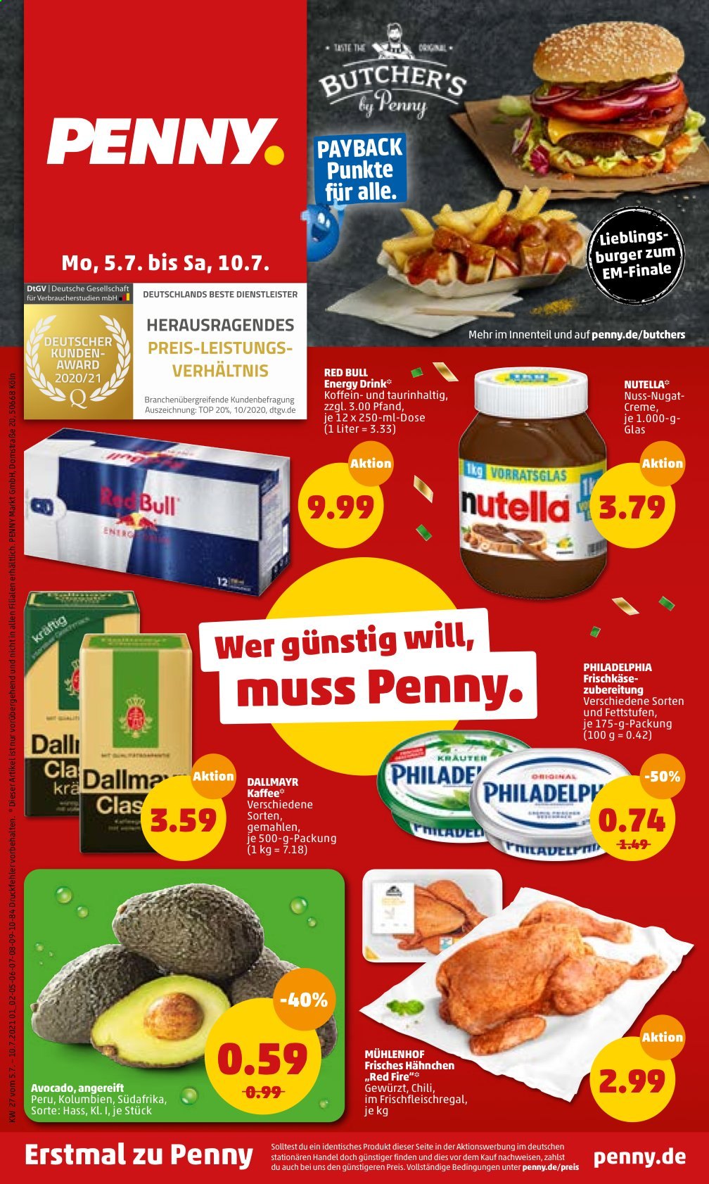 Penny Prospekte  - 5.07.2021 - 10.07.2021. Seite 1