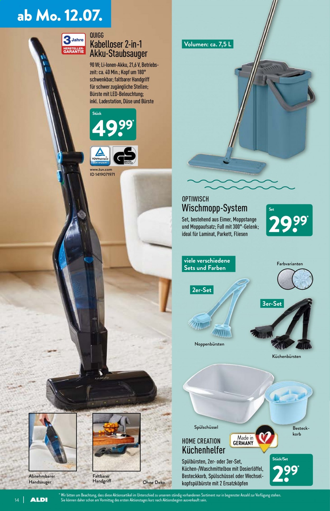 ALDI Nord Prospekte  - 12.07.2021 - 17.07.2021. Seite 14