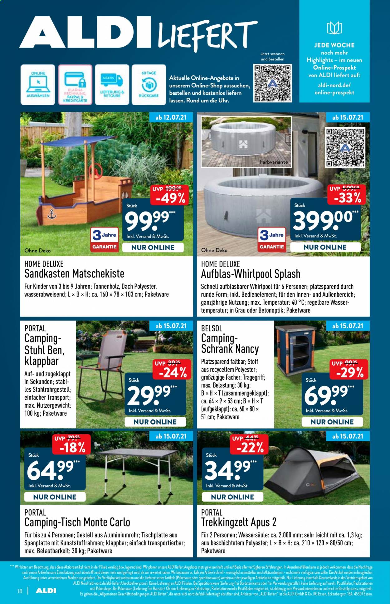 ALDI Nord Prospekte  - 12.07.2021 - 17.07.2021. Seite 18