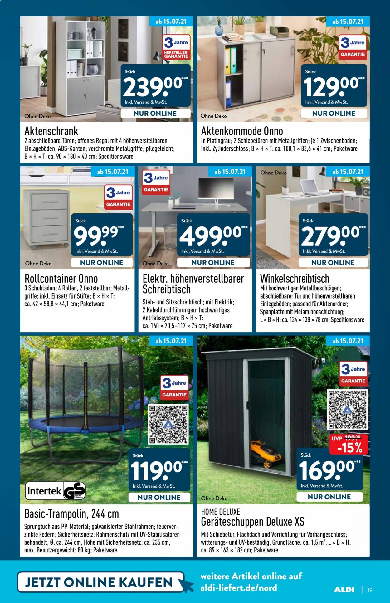 ALDI Nord Prospekte  - 12.07.2021 - 17.07.2021. Seite 19