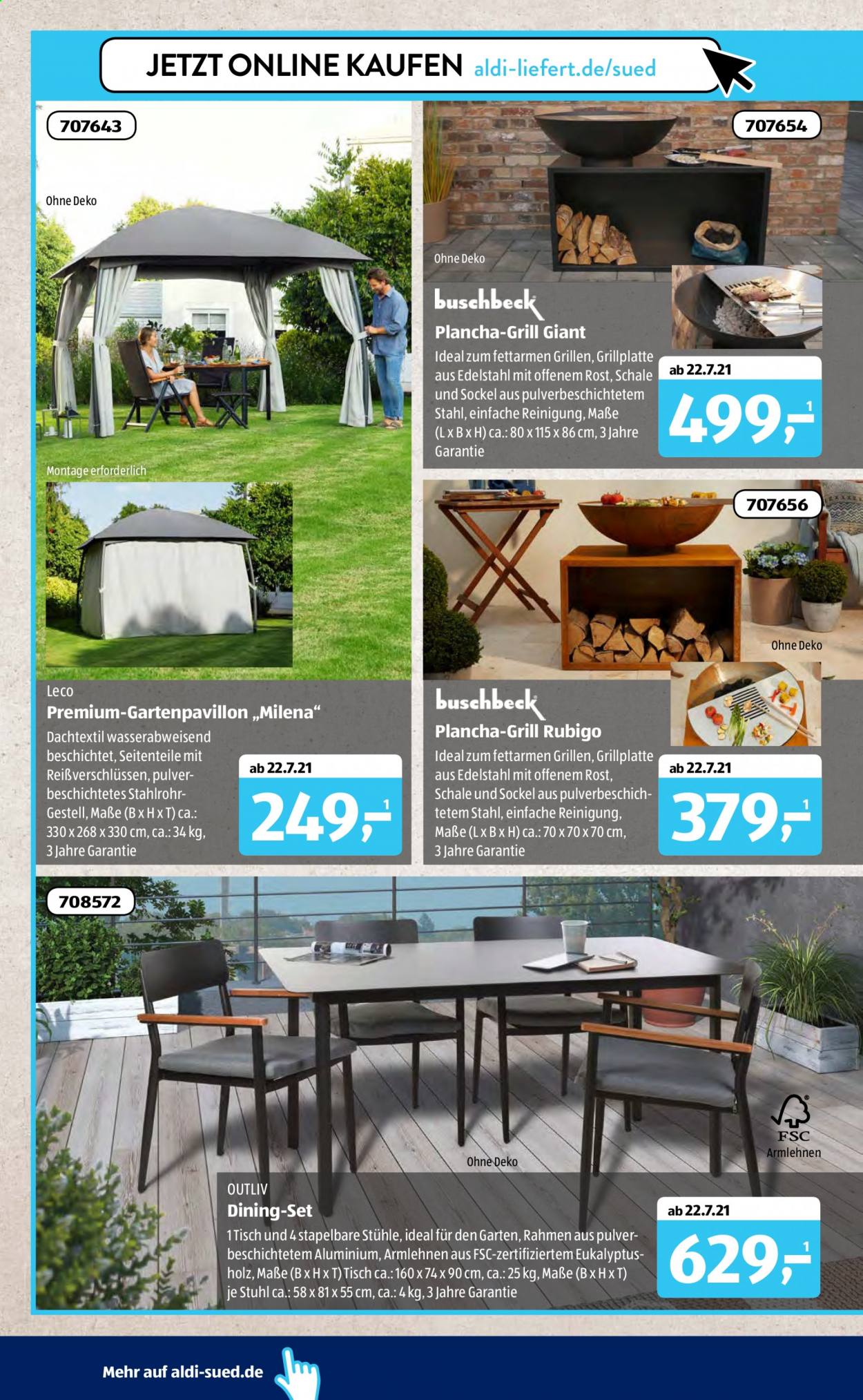 ALDI SÜD Prospekte  - 19.07.2021 - 24.07.2021. Seite 12