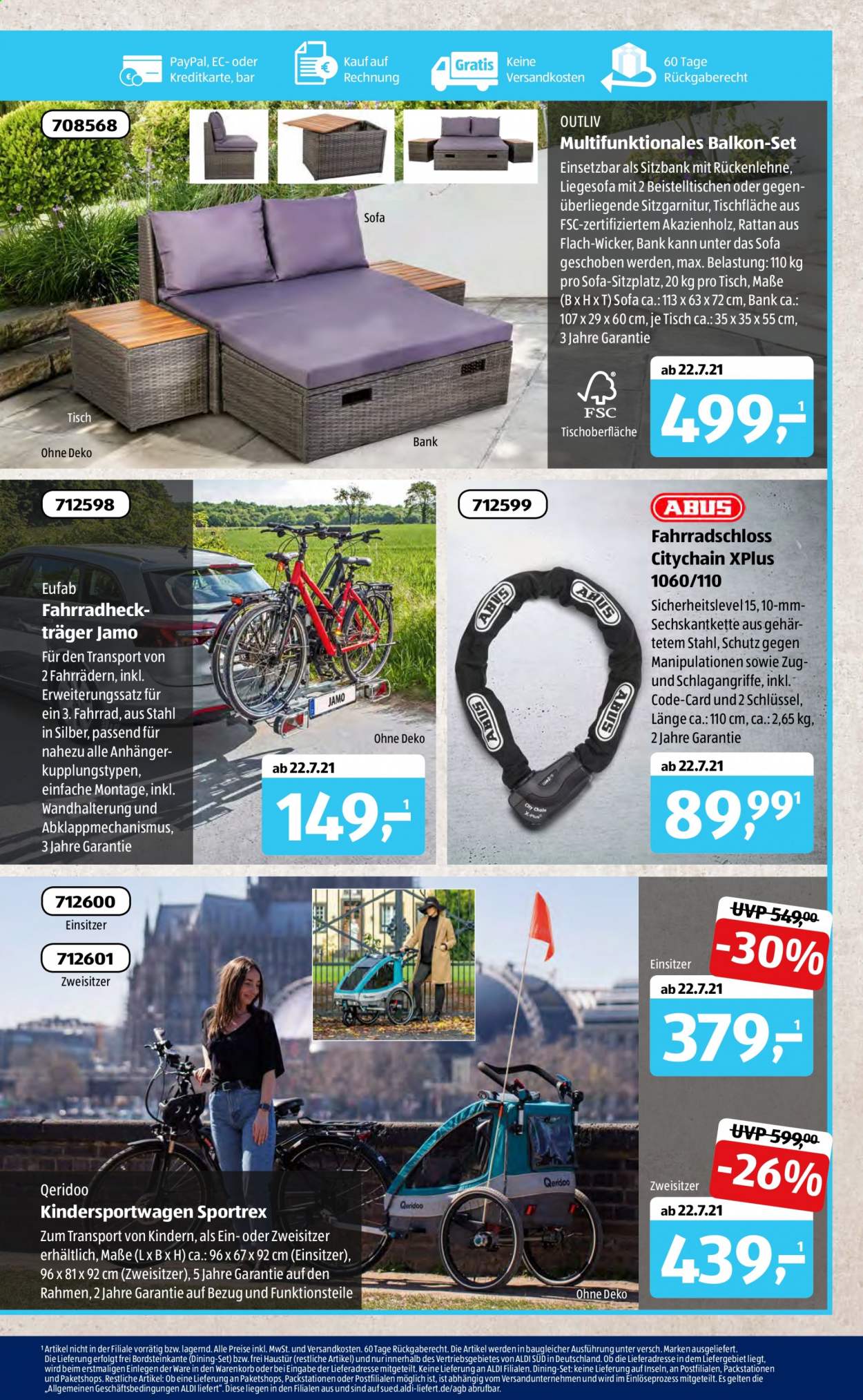ALDI SÜD Prospekte  - 19.07.2021 - 24.07.2021. Seite 13