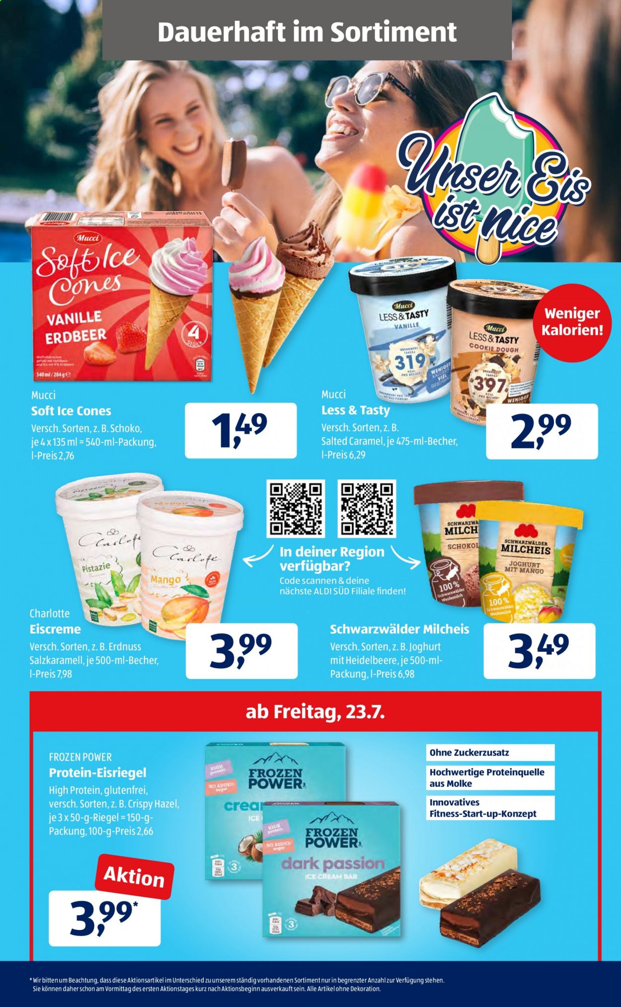 thumbnail - Prospekte ALDI SÜD - 19.07.2021 - 24.07.2021 - Produkte in Aktion - Joghurt, Eiscreme, Eisriegel, Eis, Riegel. Seite 31.