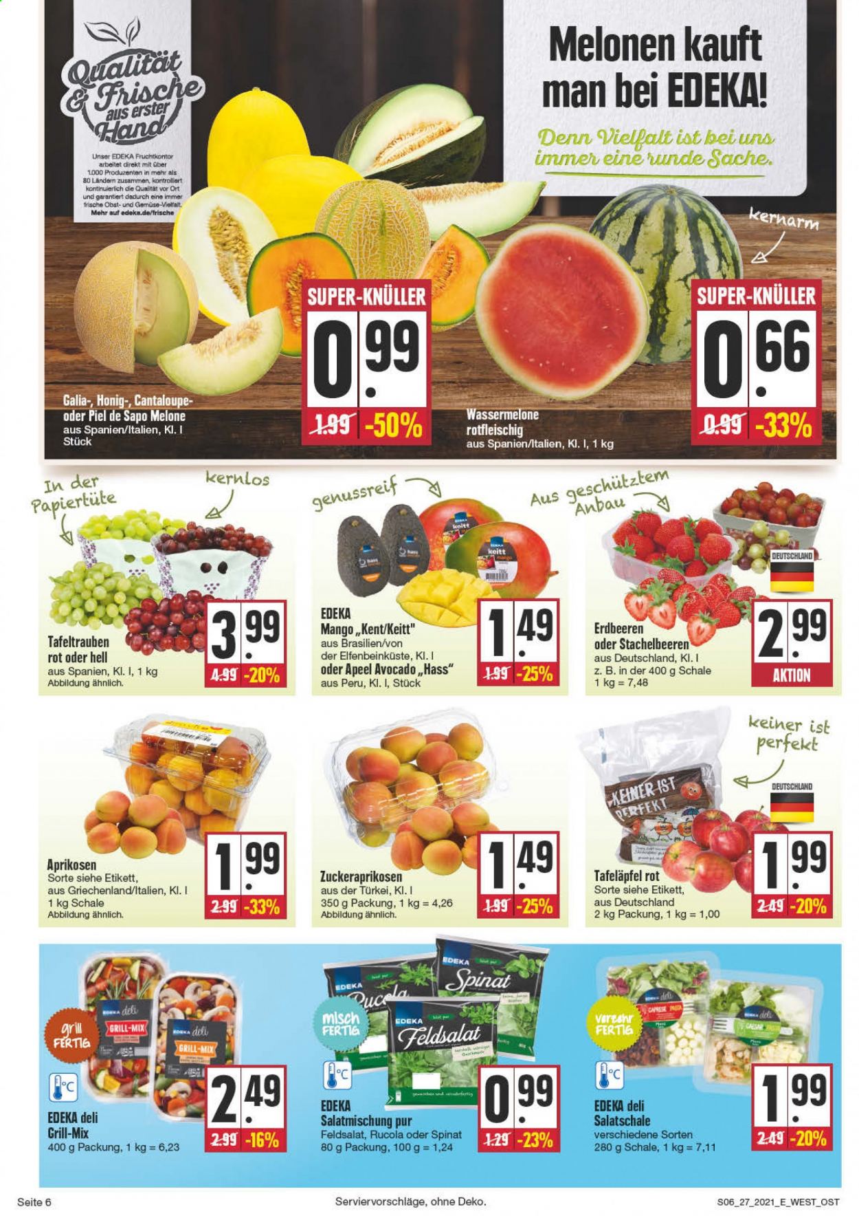 Edeka Prospekte  - 5.07.2021 - 10.07.2021. Seite 6