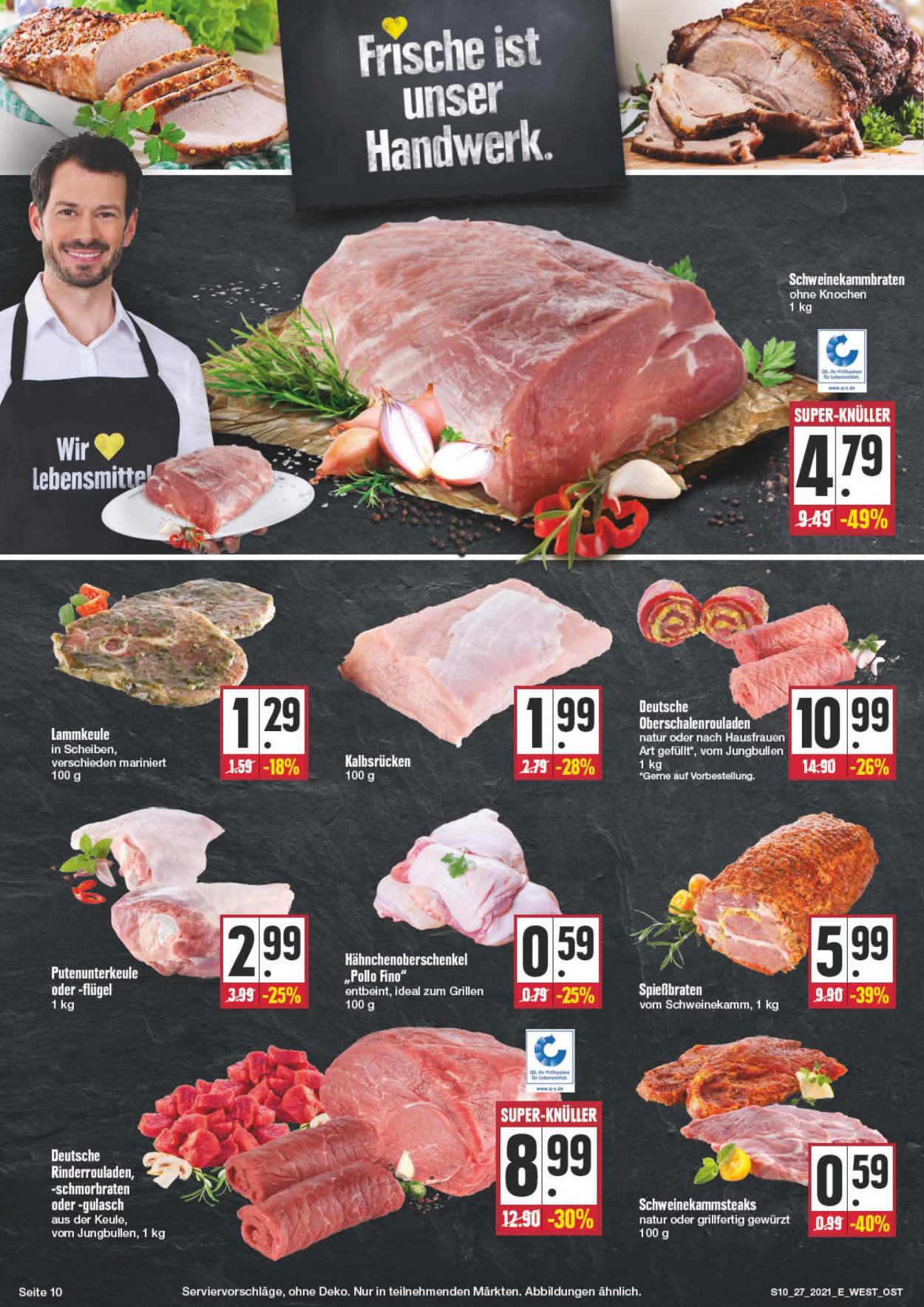 Edeka Prospekte  - 5.07.2021 - 10.07.2021. Seite 10