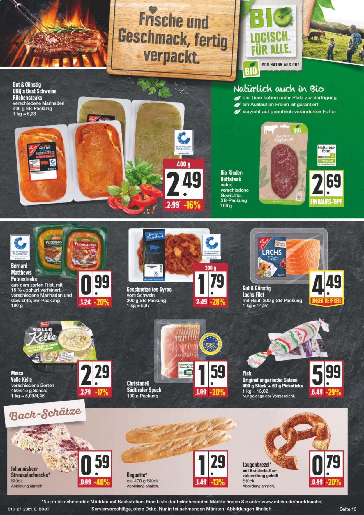 Edeka Prospekte  - 5.07.2021 - 10.07.2021. Seite 13