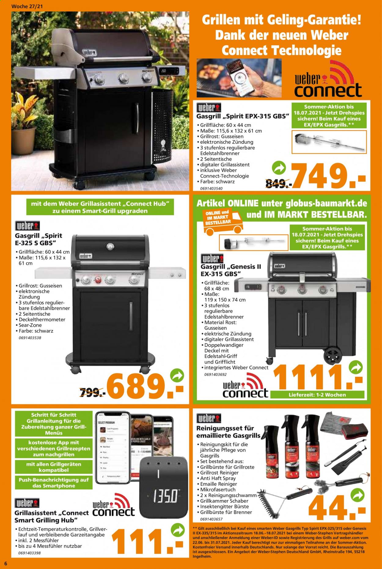 Globus Baumarkt Prospekte  - 5.07.2021 - 10.07.2021. Seite 6