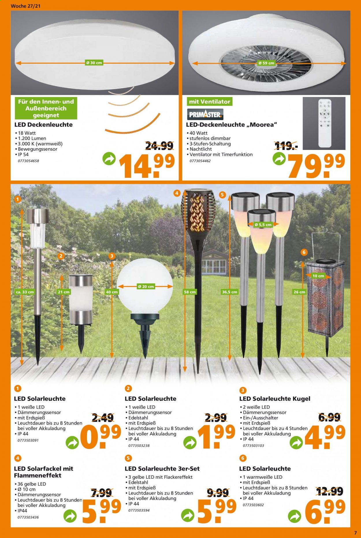 Globus Baumarkt Prospekte  - 5.07.2021 - 10.07.2021. Seite 7