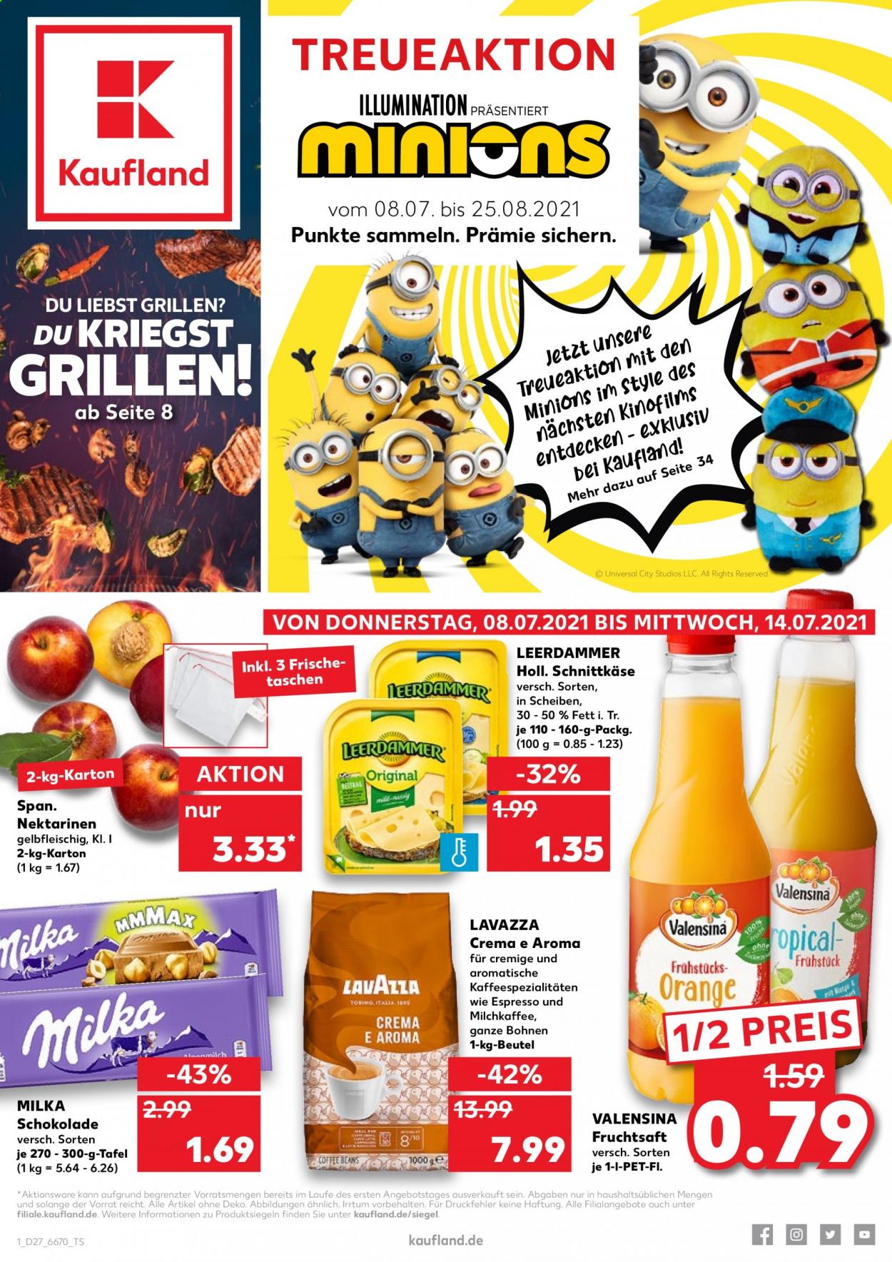 Kaufland Prospekte  - 8.07.2021 - 14.07.2021. Seite 1