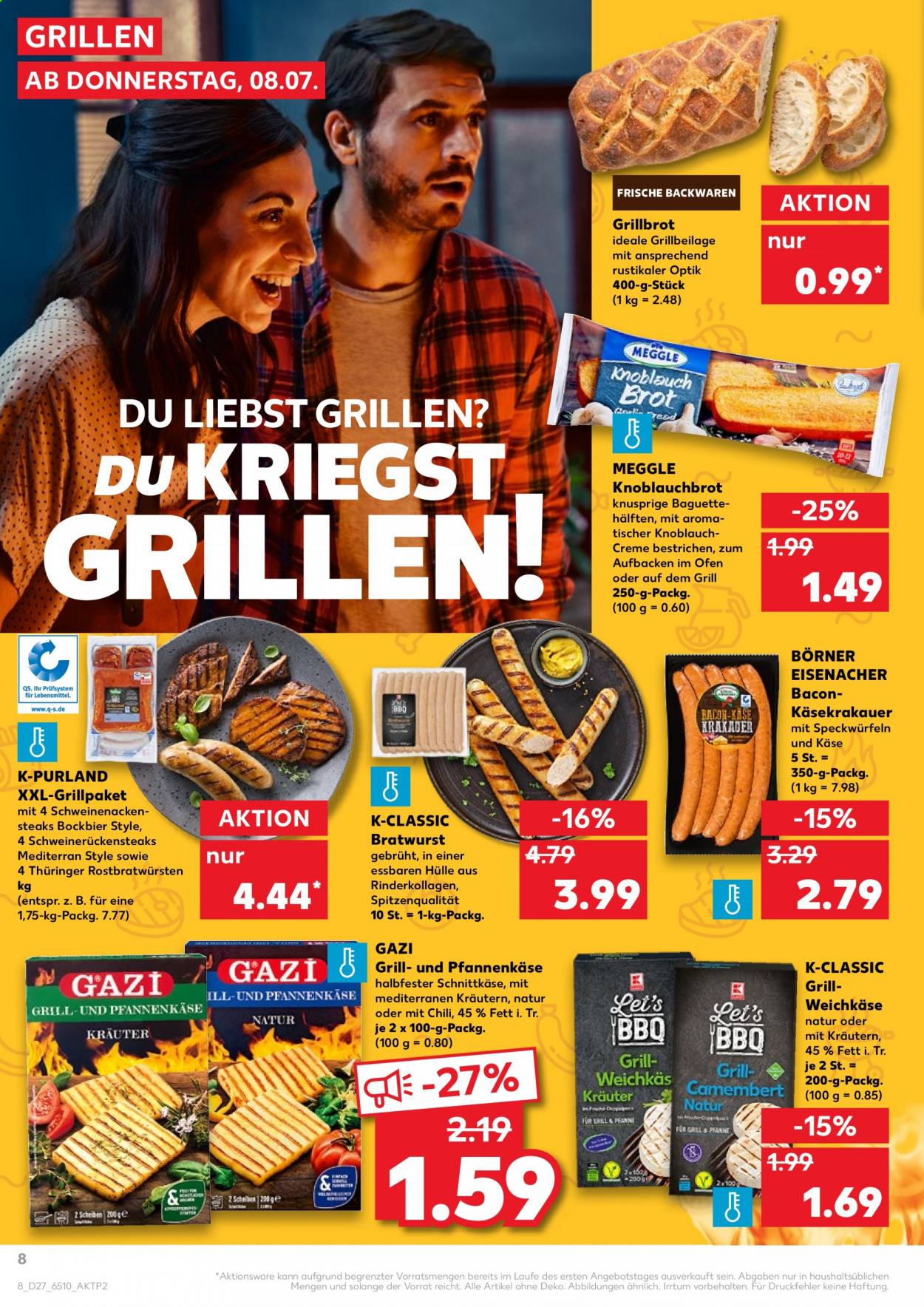 Kaufland Prospekte  - 8.07.2021 - 14.07.2021. Seite 8