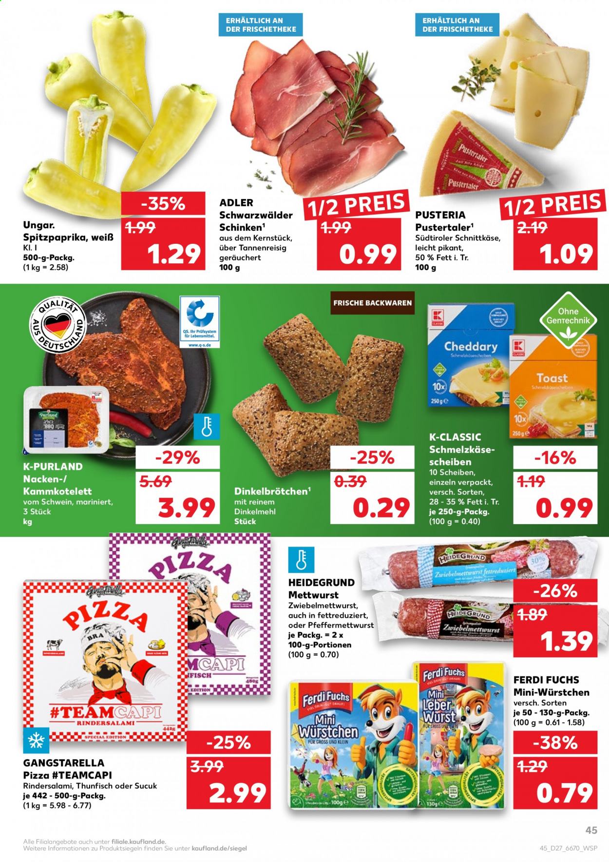 Kaufland Prospekte  - 8.07.2021 - 14.07.2021. Seite 45