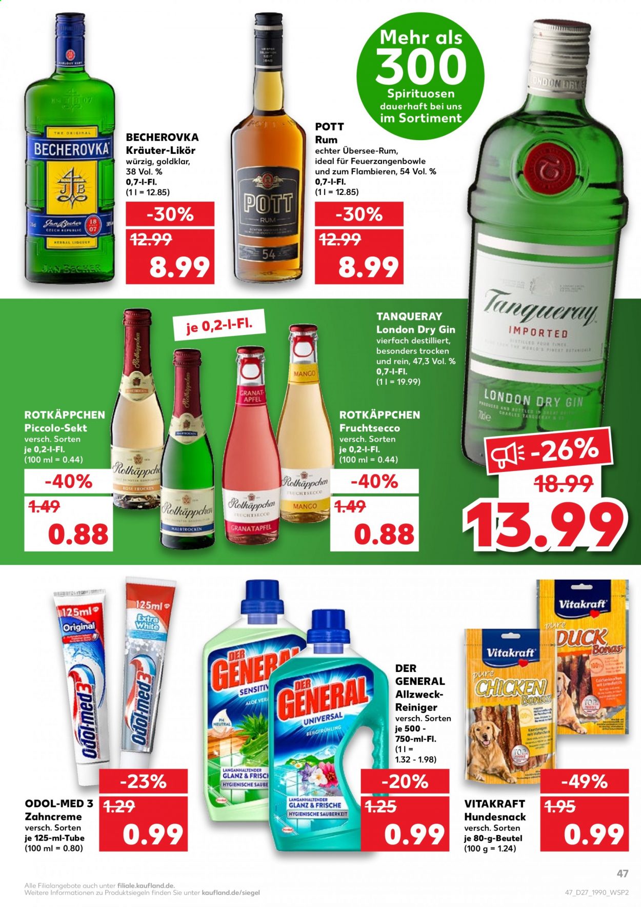 Kaufland Prospekte  - 8.07.2021 - 14.07.2021. Seite 47