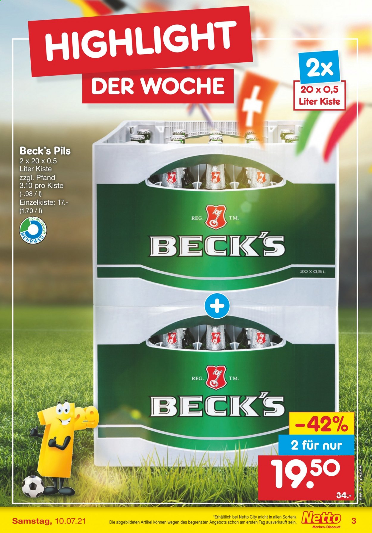 Netto Marken-Discount Prospekte  - 5.07.2021 - 10.07.2021. Seite 3