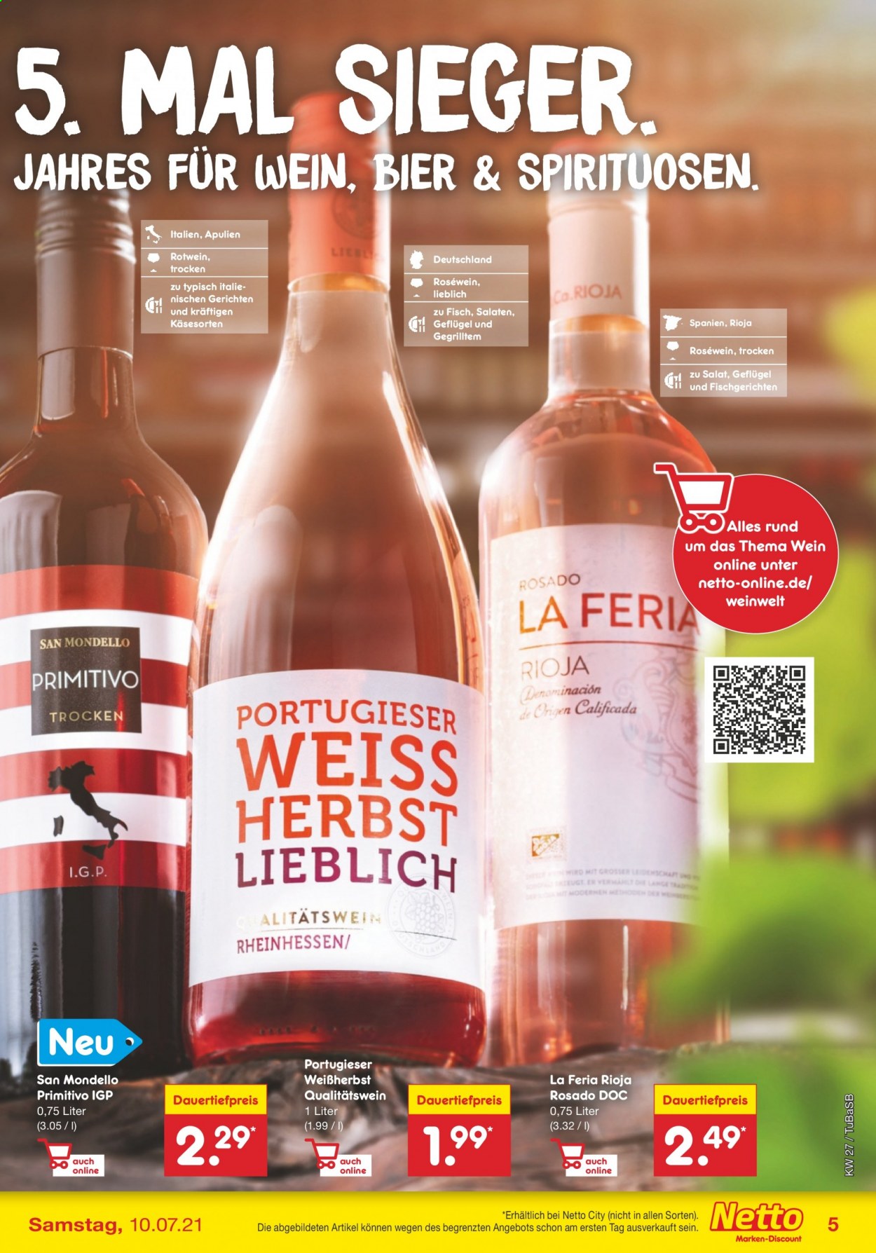 Netto Marken-Discount Prospekte  - 5.07.2021 - 10.07.2021. Seite 5