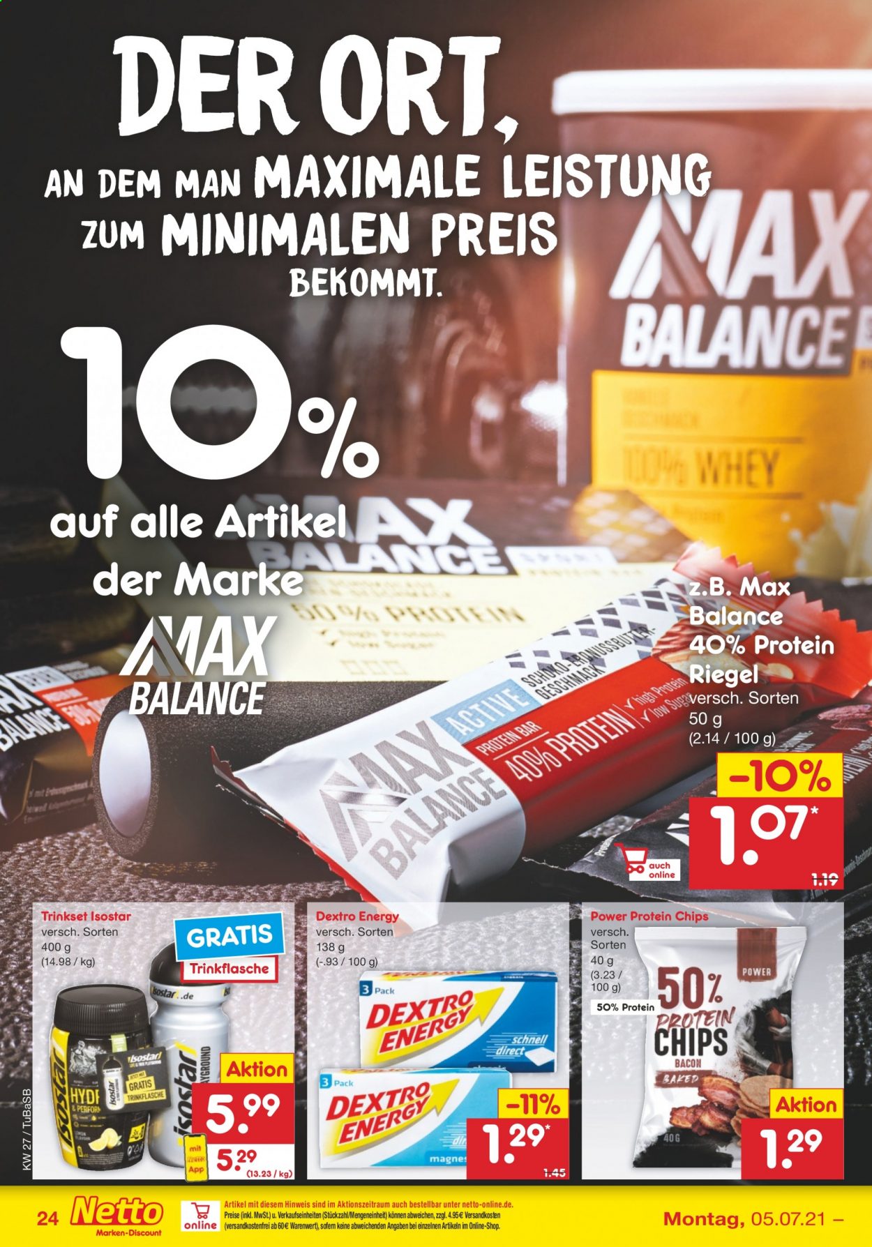 Netto Marken-Discount Prospekte  - 5.07.2021 - 10.07.2021. Seite 24