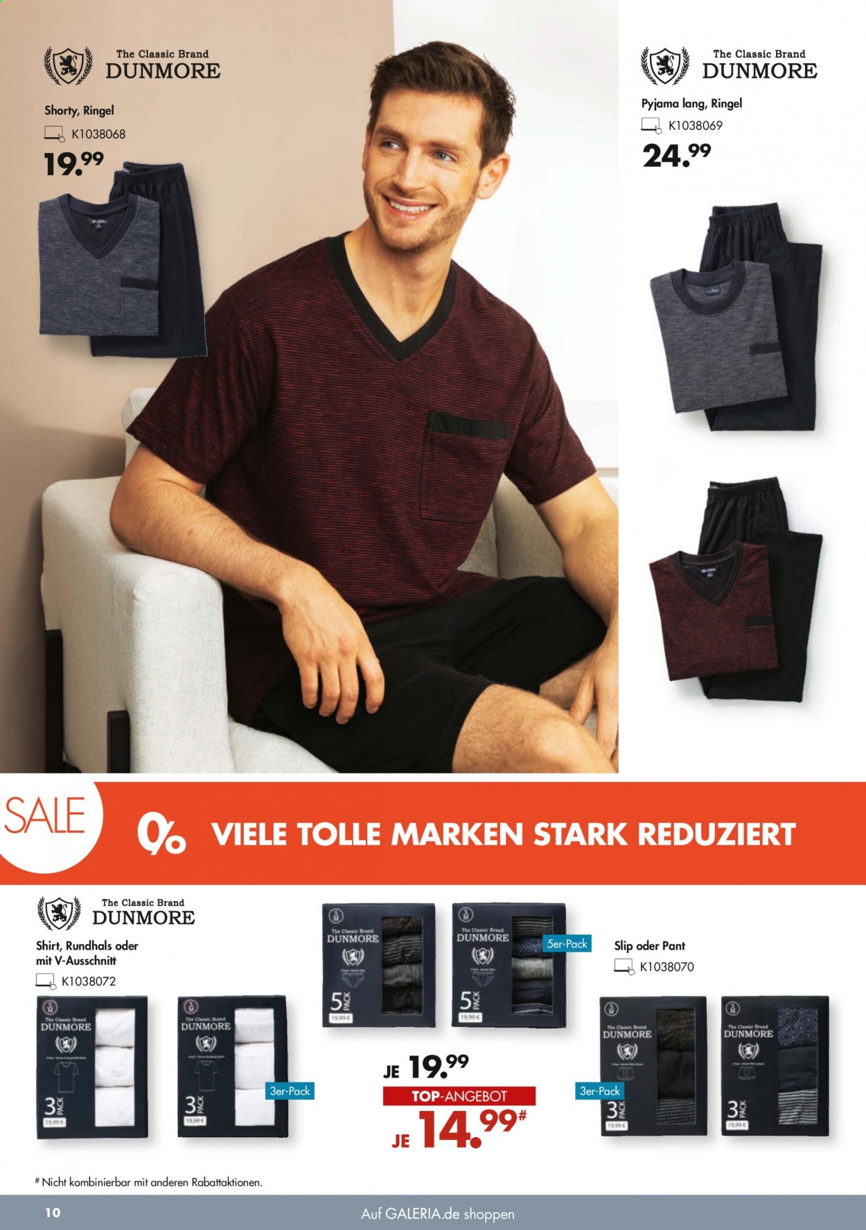 GALERIA Karstadt Kaufhof Prospekte  - 7.07.2021 - 13.07.2021. Seite 10