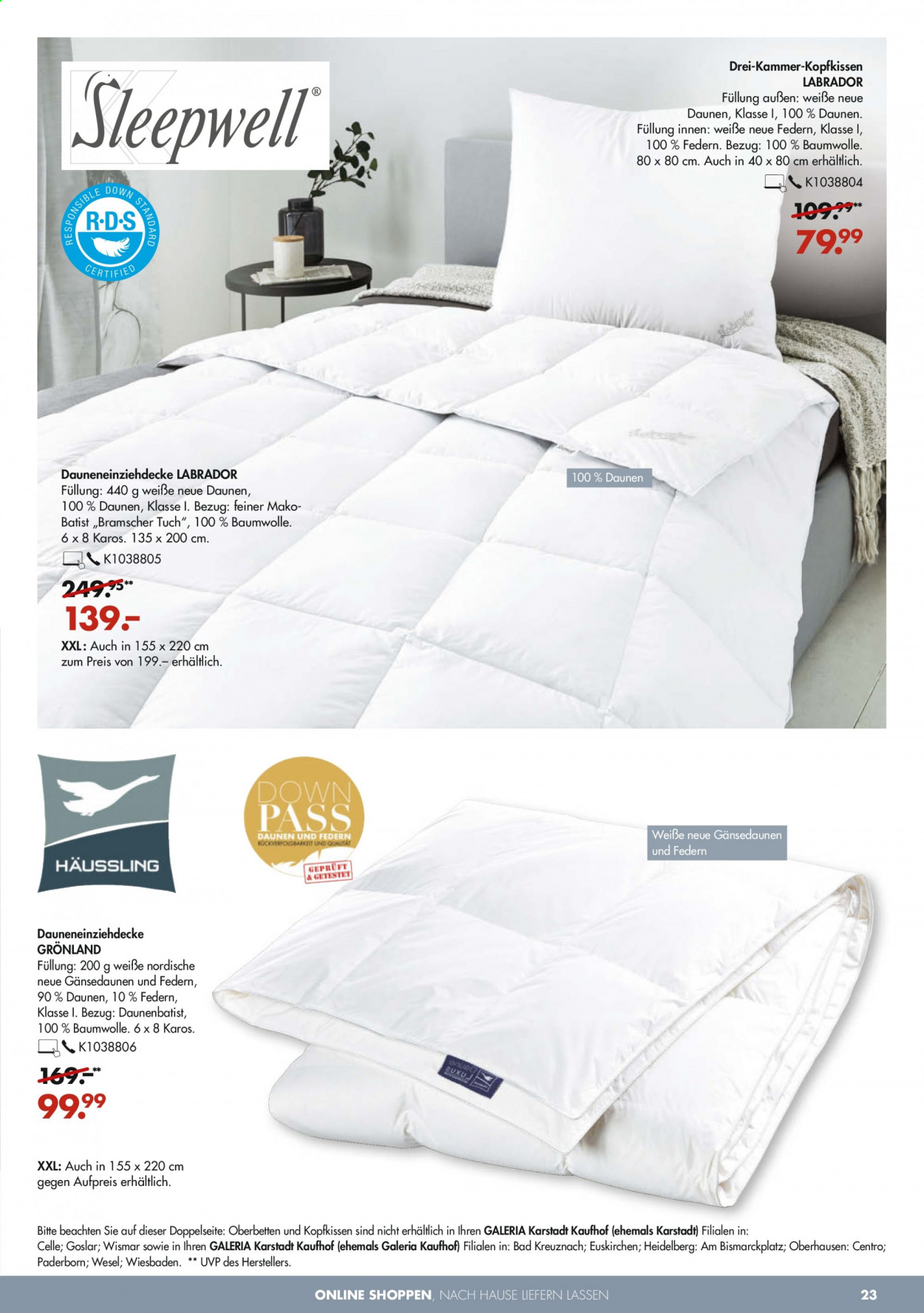 GALERIA Karstadt Kaufhof Prospekte  - 7.07.2021 - 13.07.2021. Seite 23