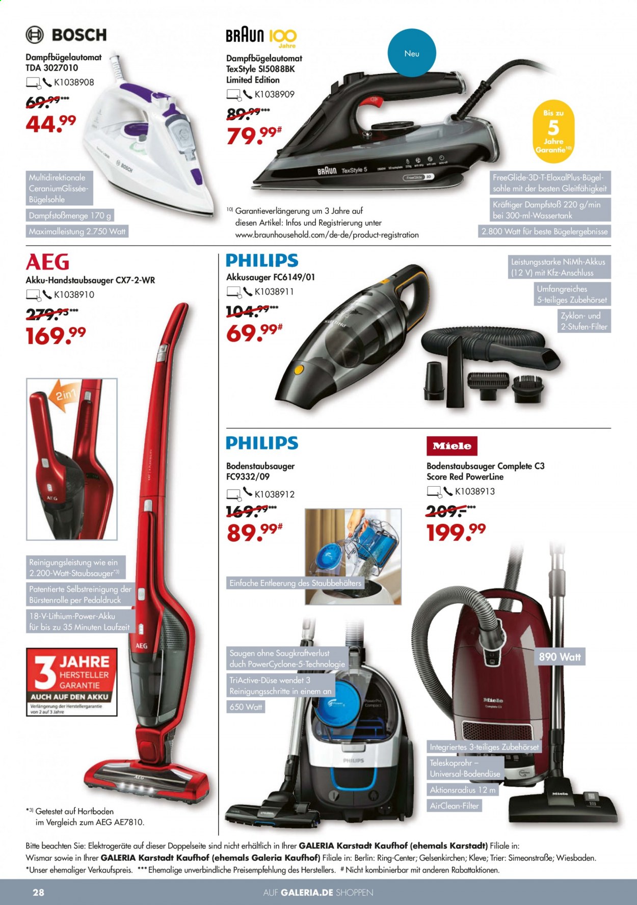 GALERIA Karstadt Kaufhof Prospekte  - 7.07.2021 - 13.07.2021. Seite 28