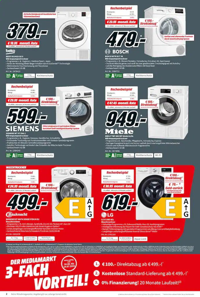 MediaMarkt Prospekte  - 30.06.2021 - 14.07.2021. Seite 2