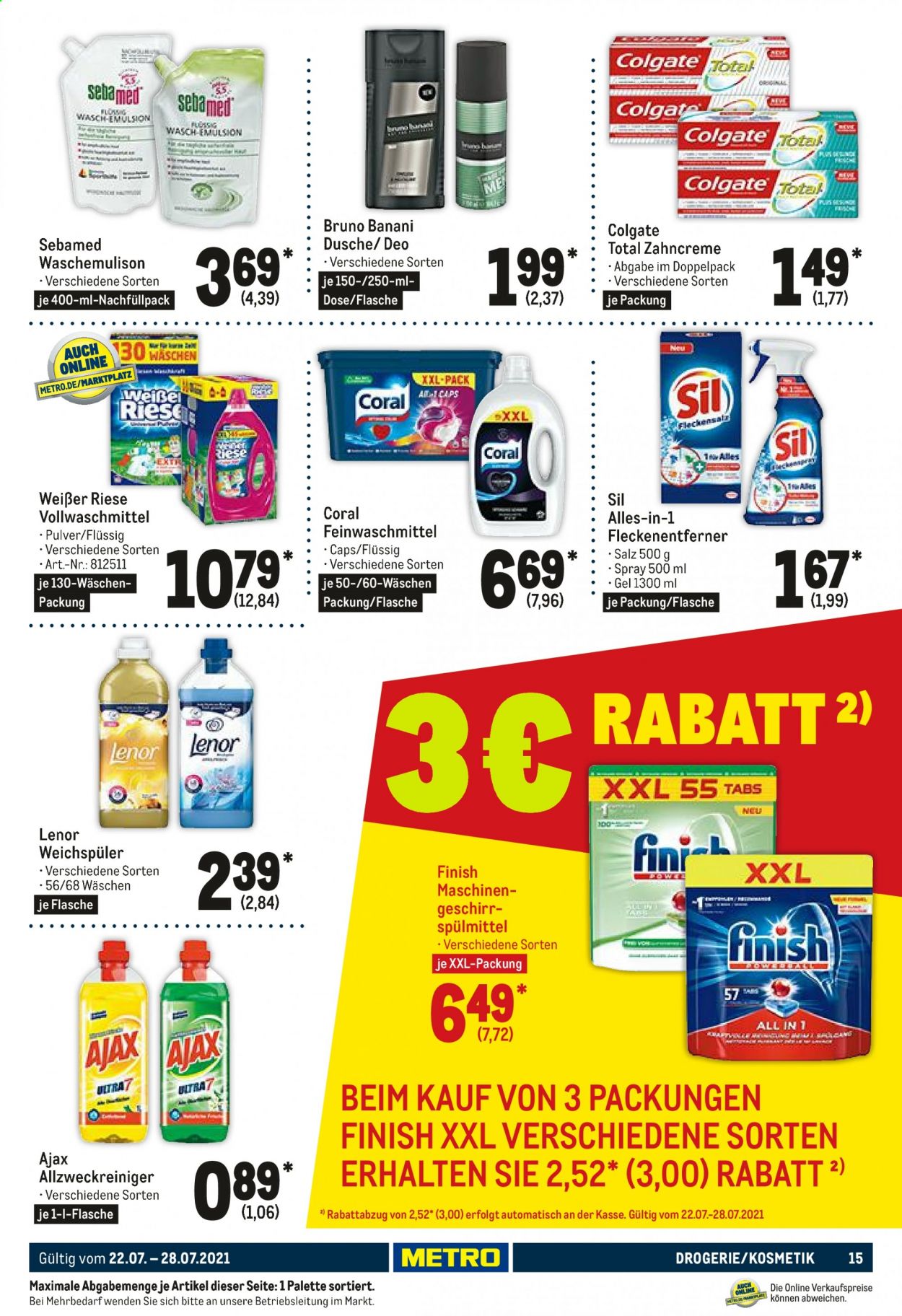 Metro Prospekte  - 22.07.2021 - 28.07.2021. Seite 15