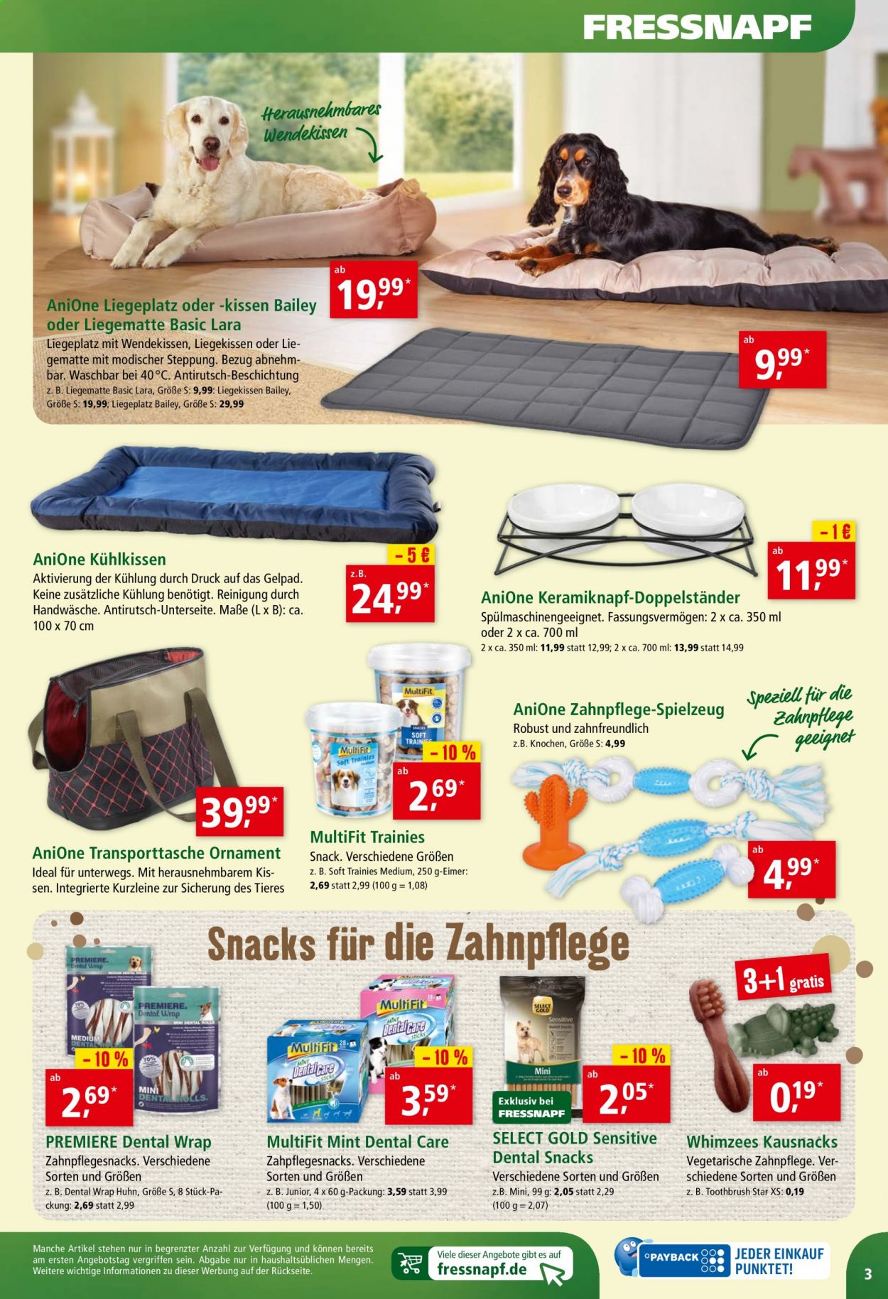 Fressnapf Prospekte  - 5.07.2021 - 10.07.2021. Seite 3